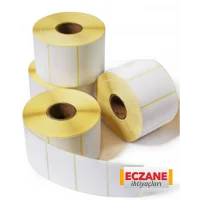 İlaç Tarif Etiketi (12.000 Adet) 40mm X 60mm Beyaz Zemin Etiket