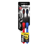 Difaş Double Power Karbon Katkılı Yumuşak Kıllı Diş Fırçası 2li