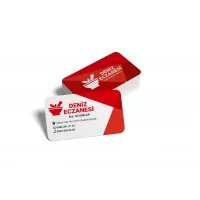 Oval Kabartmalı Eczane Kartvizit No:1 1000 Adet