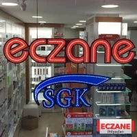 Eczane LED Tabela Seti – 134x26 cm + SGK 80x35 cm