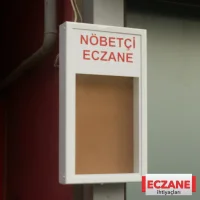 Eczane Nöbet Levhası – LED Işıklı Panosu