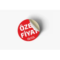 Eczanenize Özel 100 adet 4x4cm Özel Fiyat Etiketi