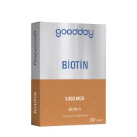 Goodday Biotin 5000 mcg 60 Tablet