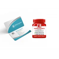 Kalın Gramajlı Eczane Kartvizit + Magnet Paketi No:4