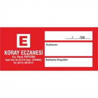 Majistral İlaç Etiketi Kod3