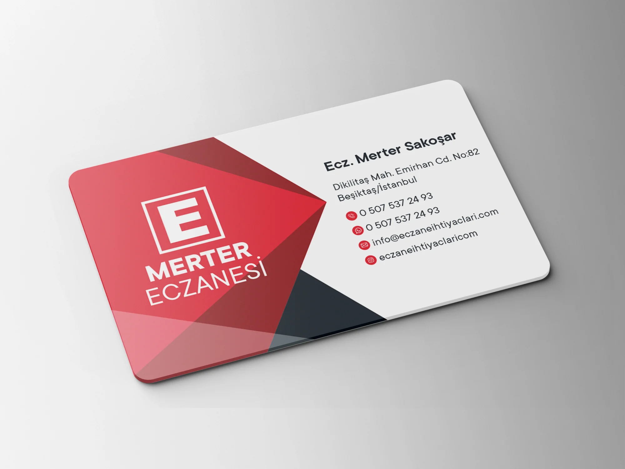 Oval Kesim Eczane Magneti No:96