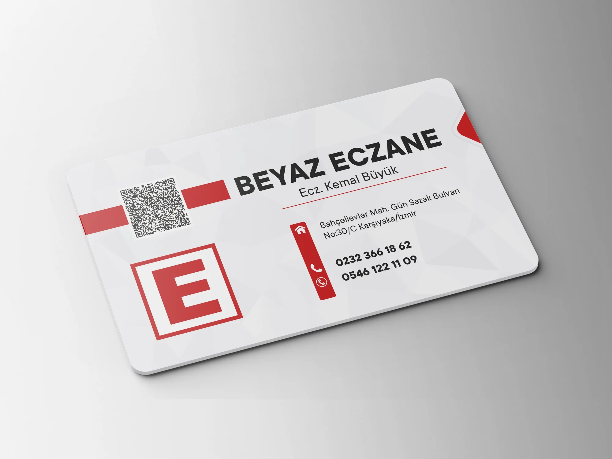 Oval Kesim Eczane Magneti No:122