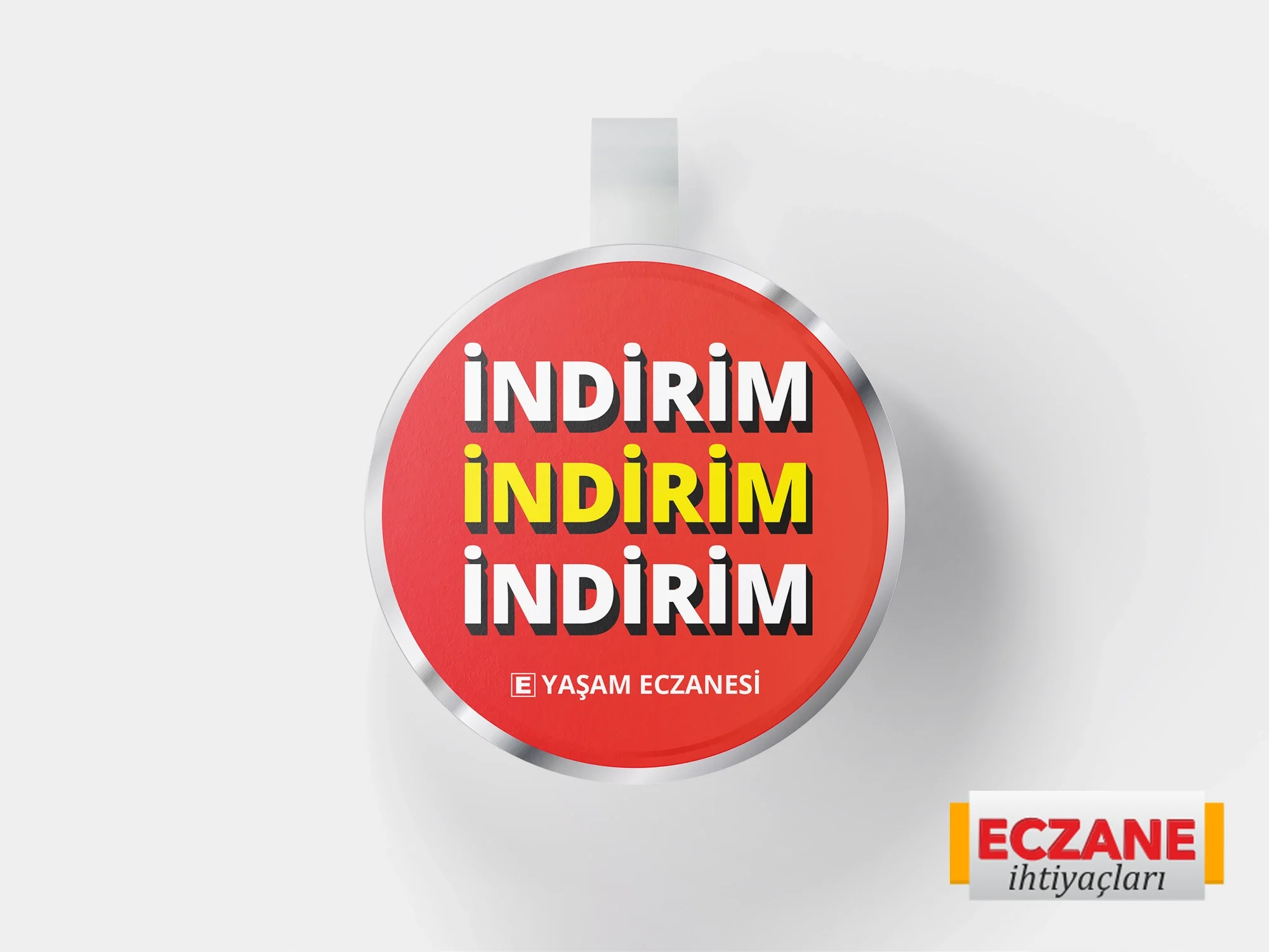 Eczanenize Özel - İndirim Wobbler 10Lu Paket