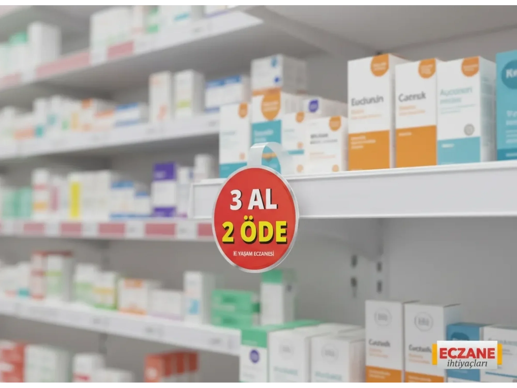 Eczanenize Özel - 3 al 2 öde Wobbler 10Lu Paket