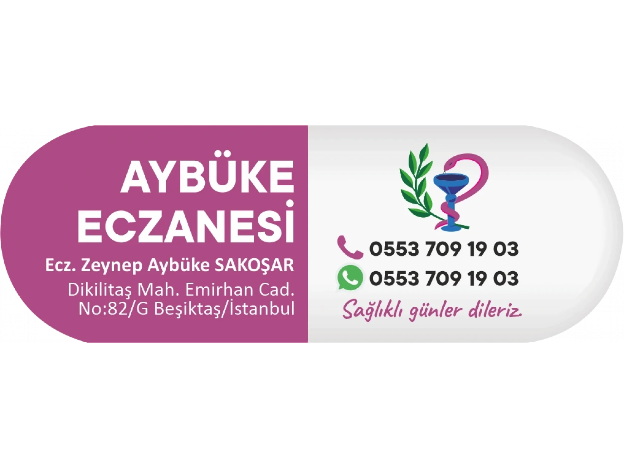 İlaç Kapsülü Mor Amblemli - 1000 adet