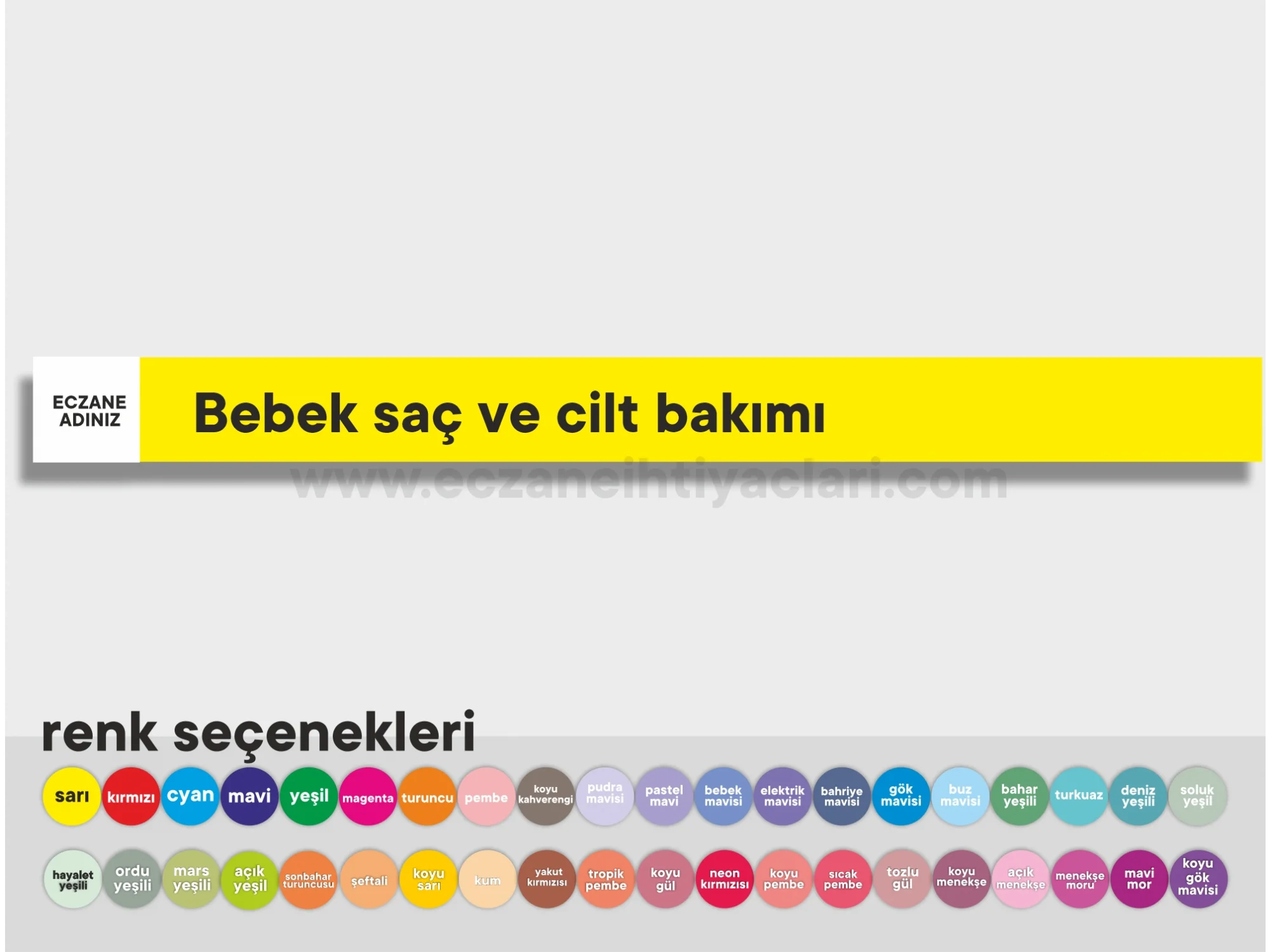 Bebek saç ve cilt bakımı