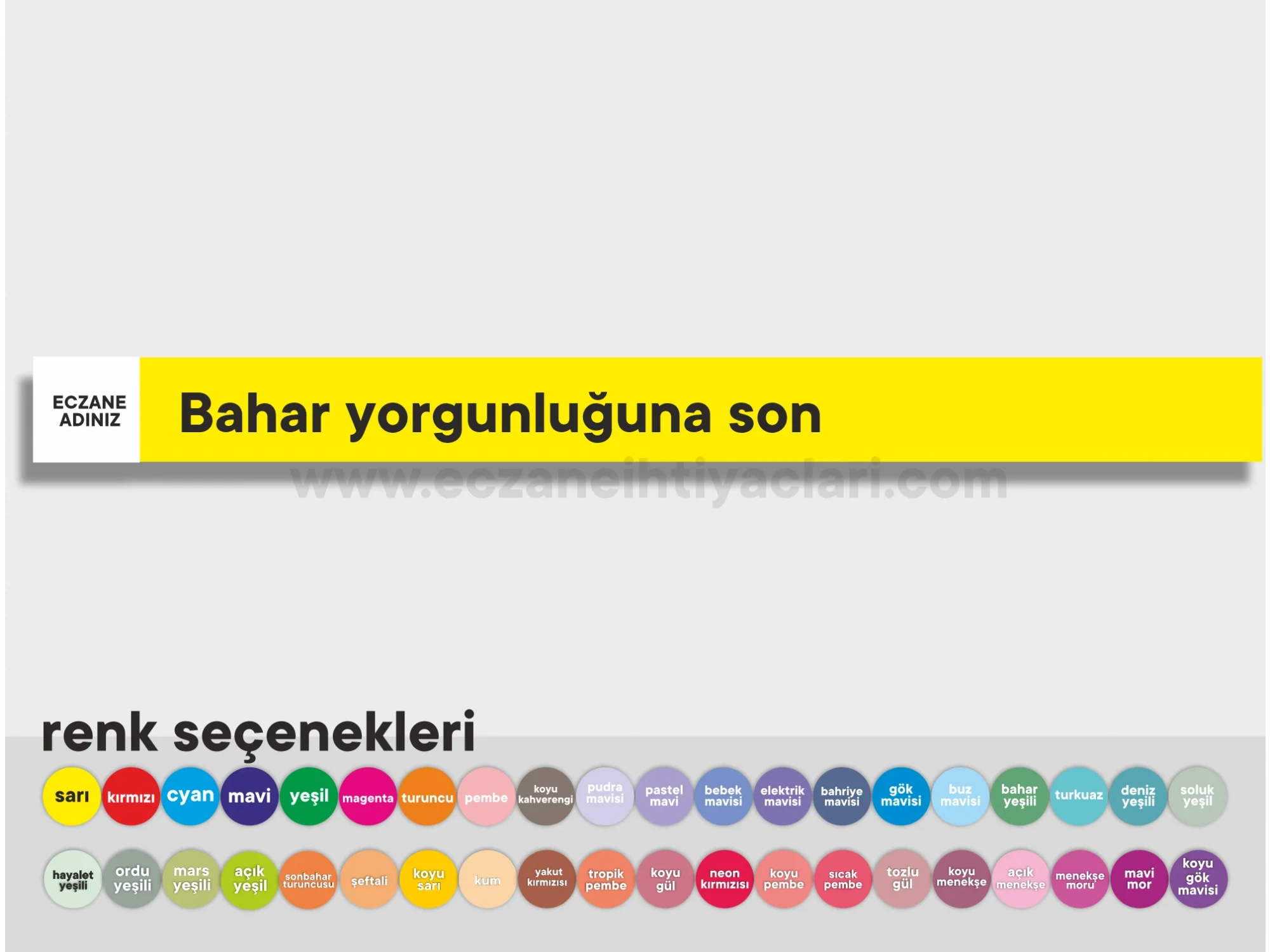 Bahar yorgunluğuna son