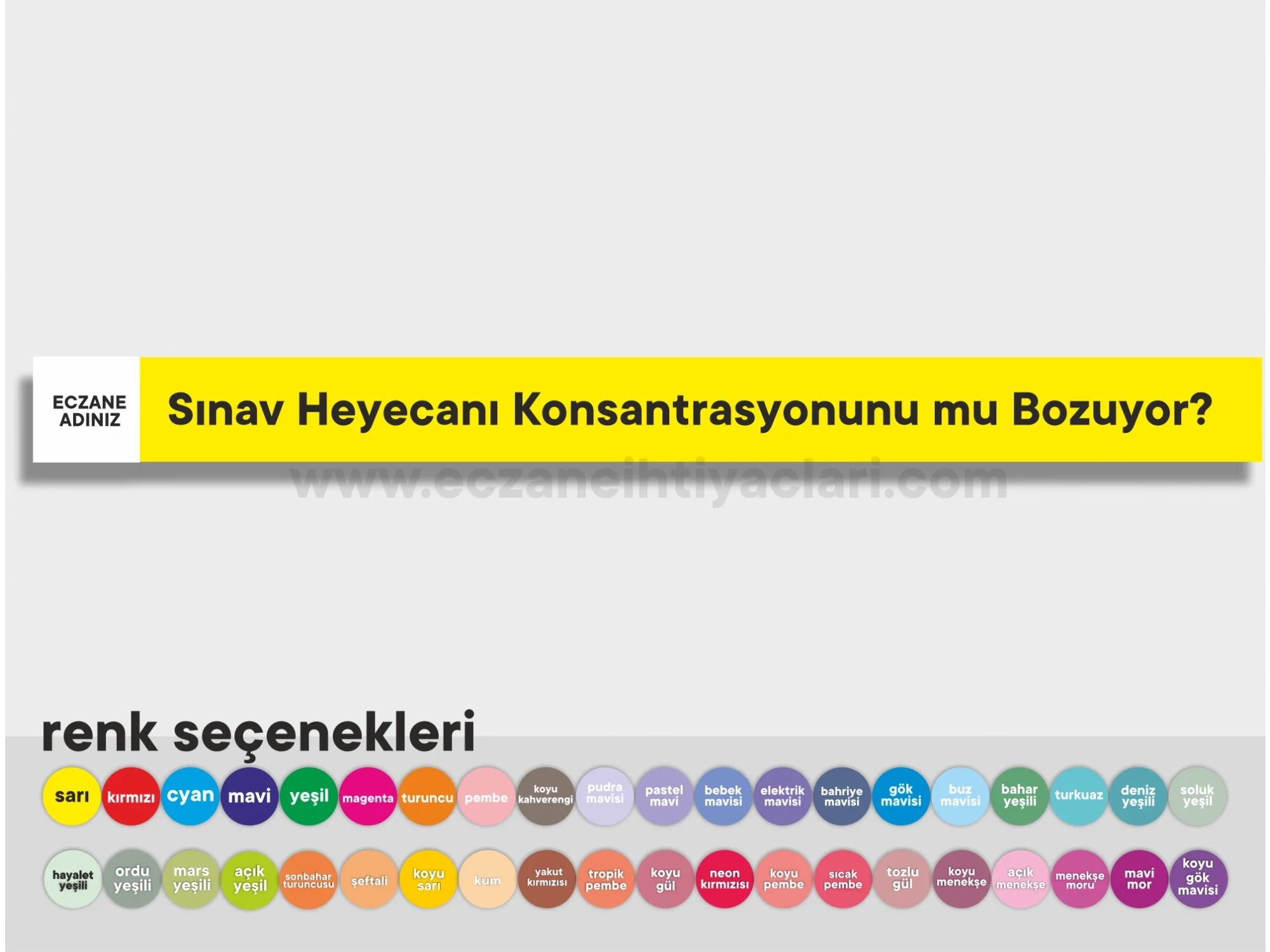 Sınav Heyecanı Konsantrasyonunu mu Bozuyor?