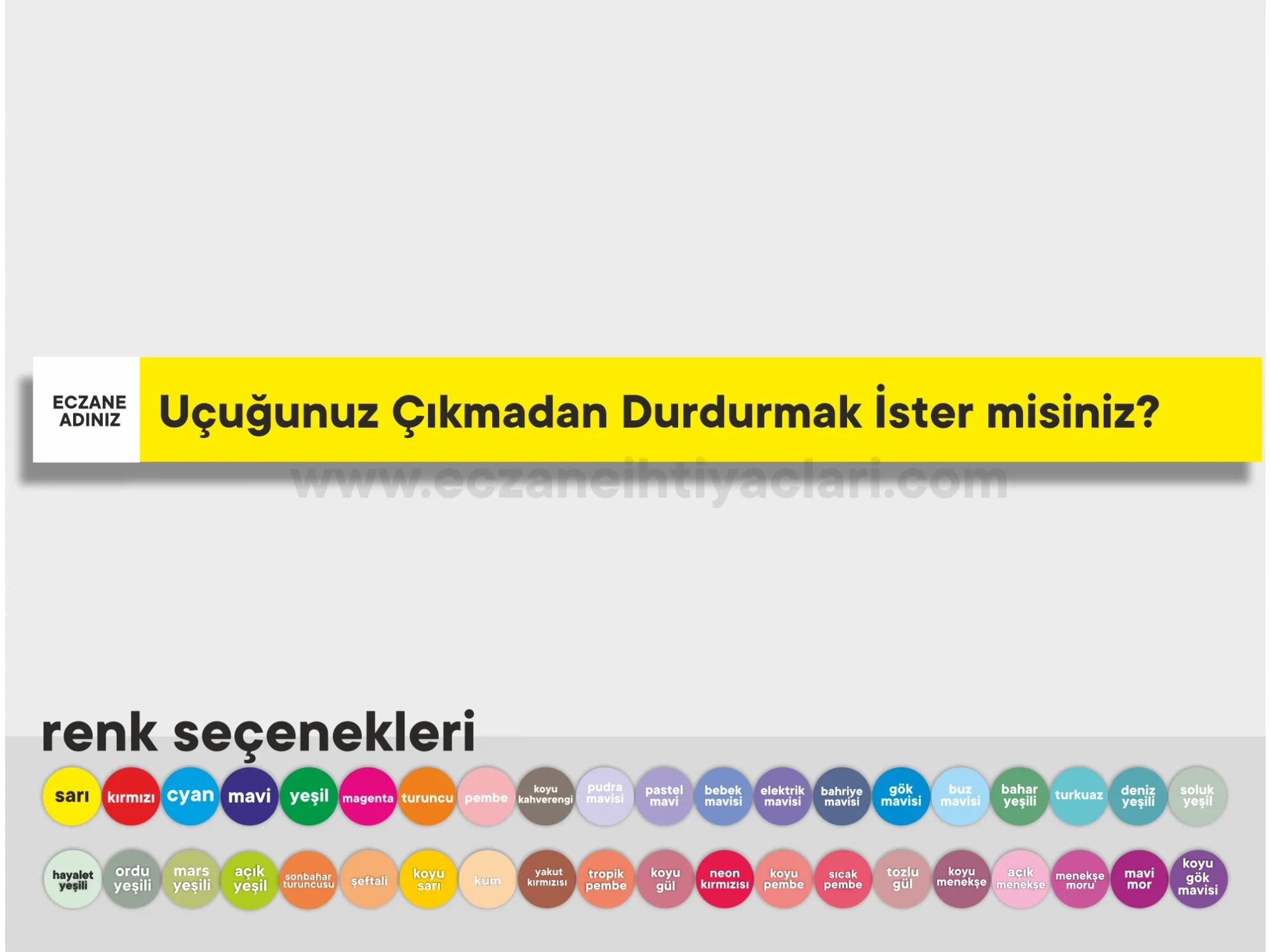Uçuğunuz Çıkmadan Durdurmak İster misiniz?