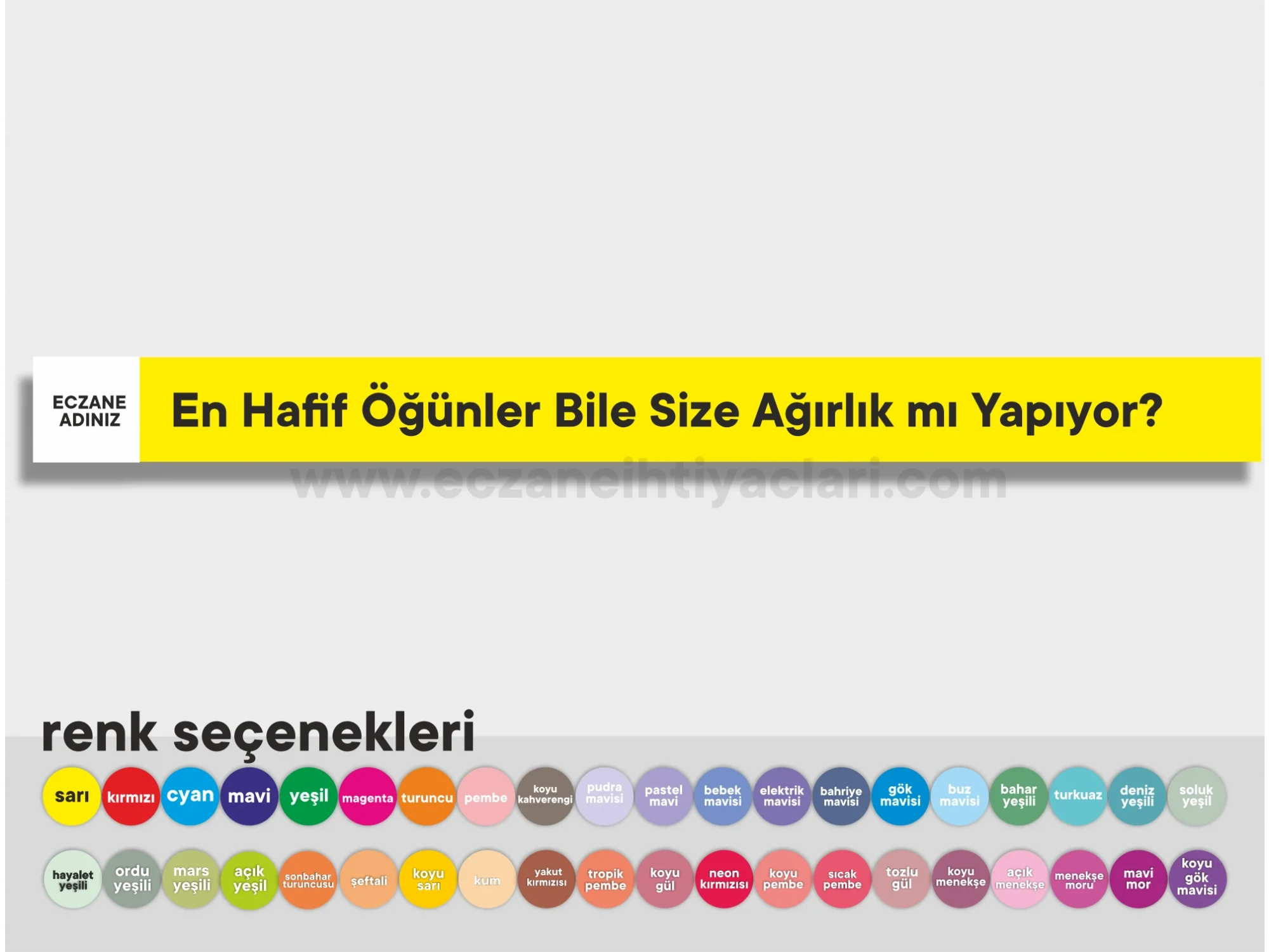 En Hafif Öğünler Bile Size Ağırlık mı Yapıyor?