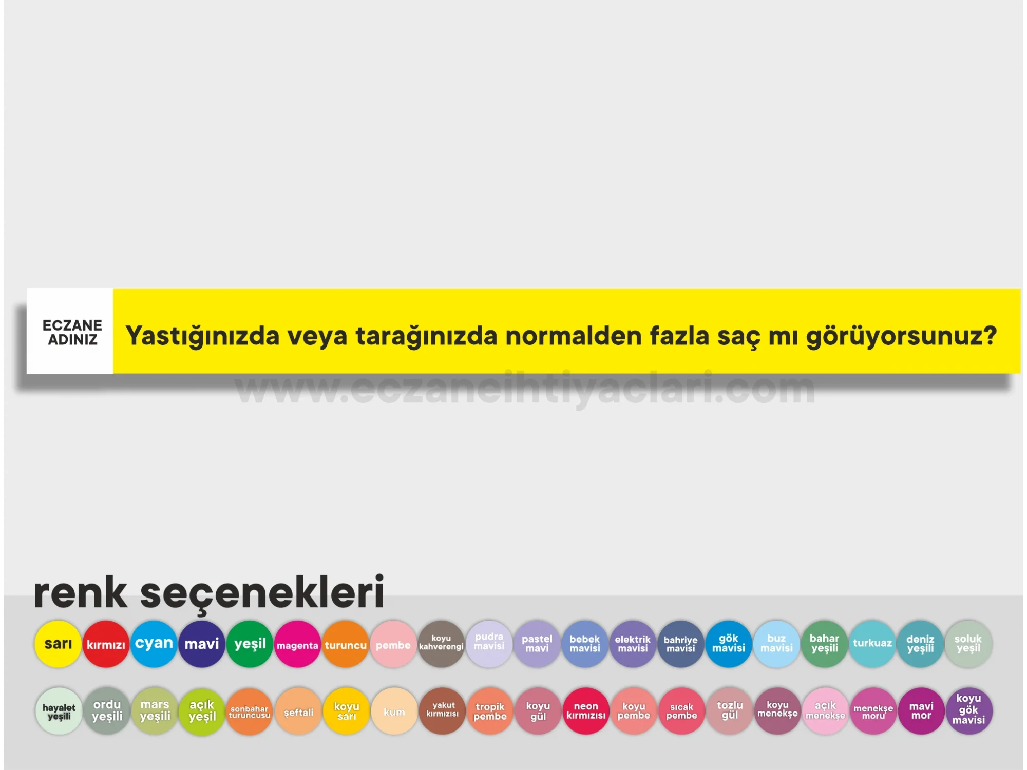 Yastığınızda veya tarağınızda normalden fazla saç mı görüyorsunuz?