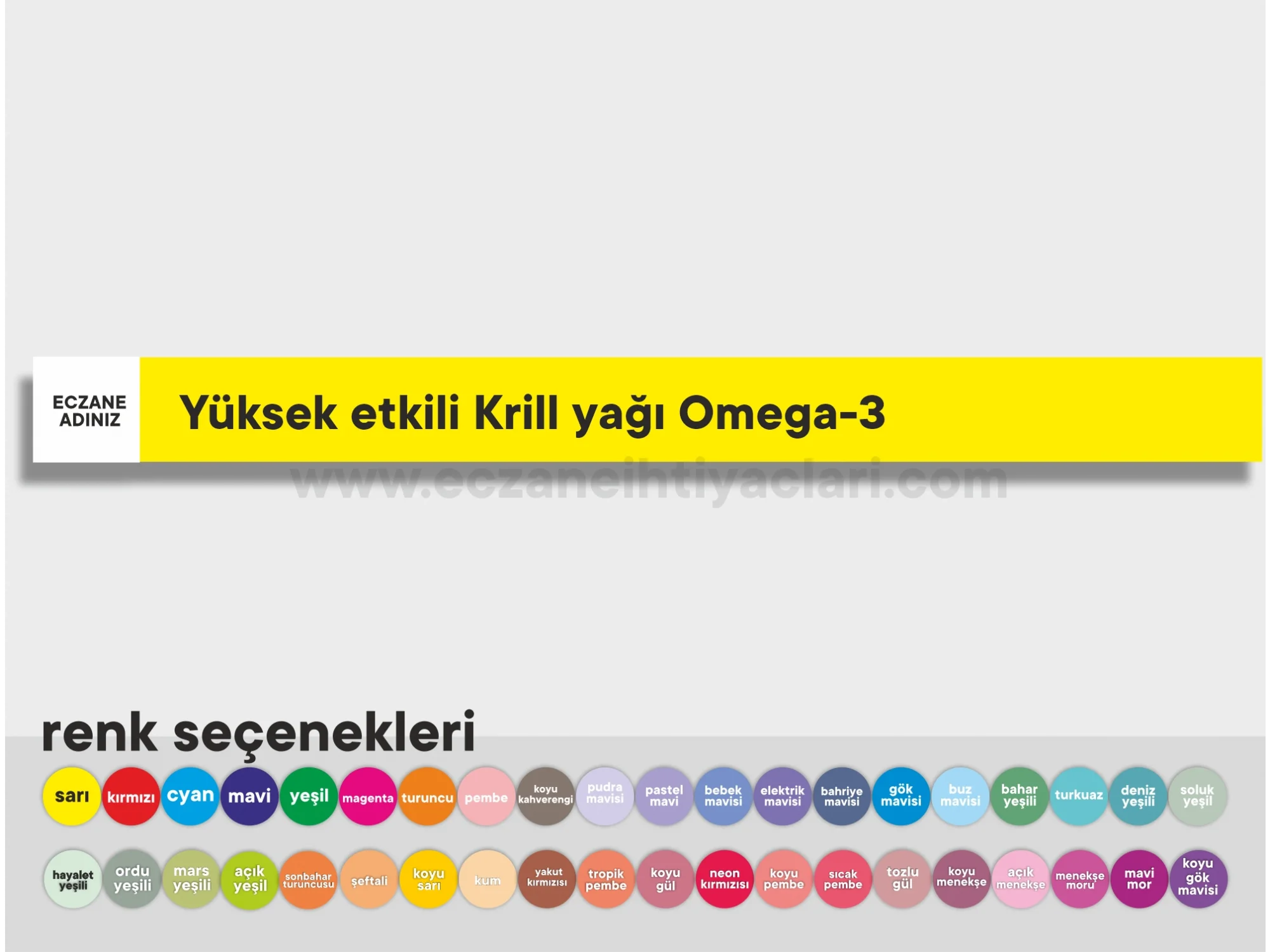 Yüksek etkili Krill yağı Omega-3