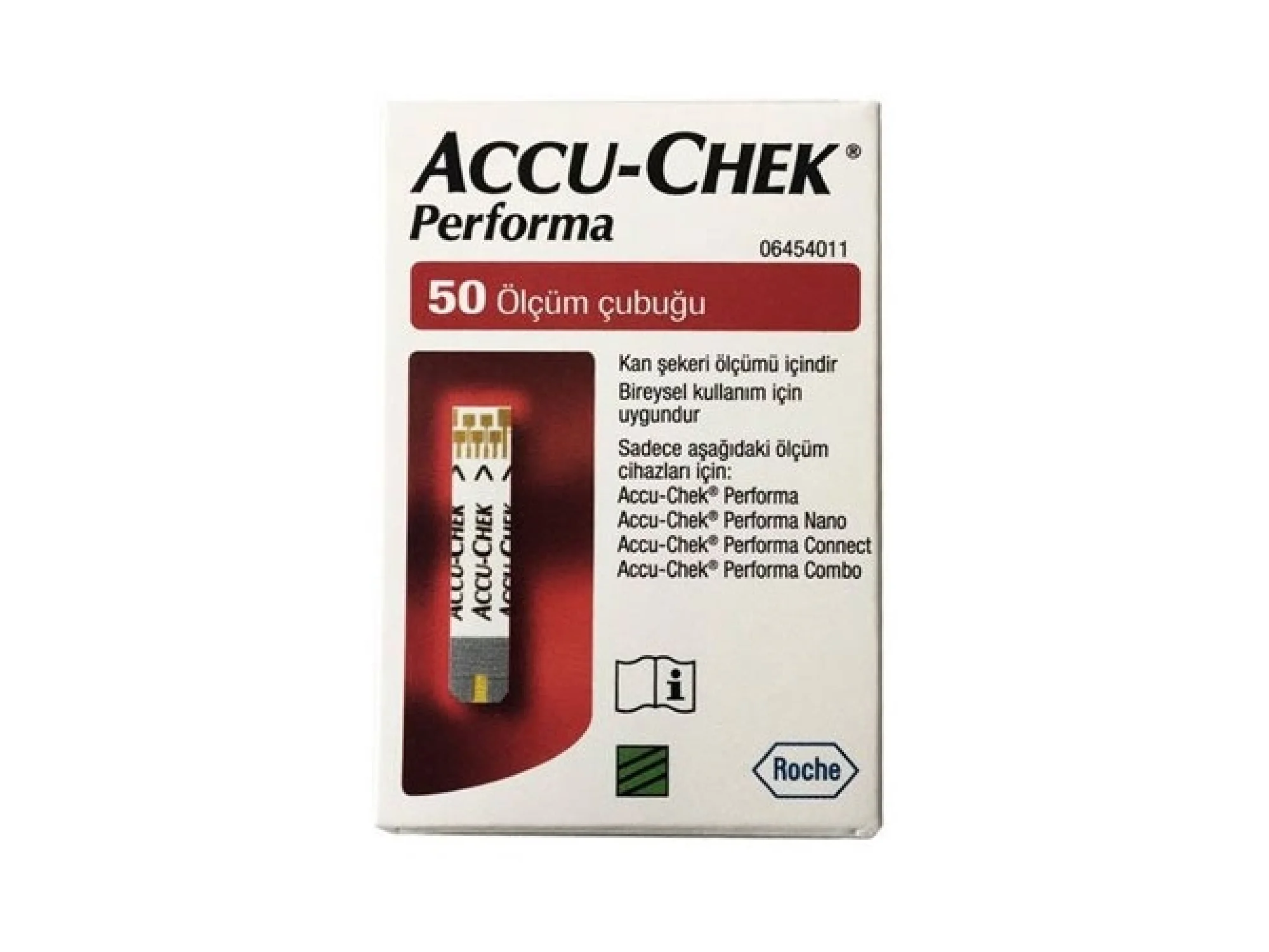 Accu-Chek Performa 50 Adet Ölçüm Çubuğu