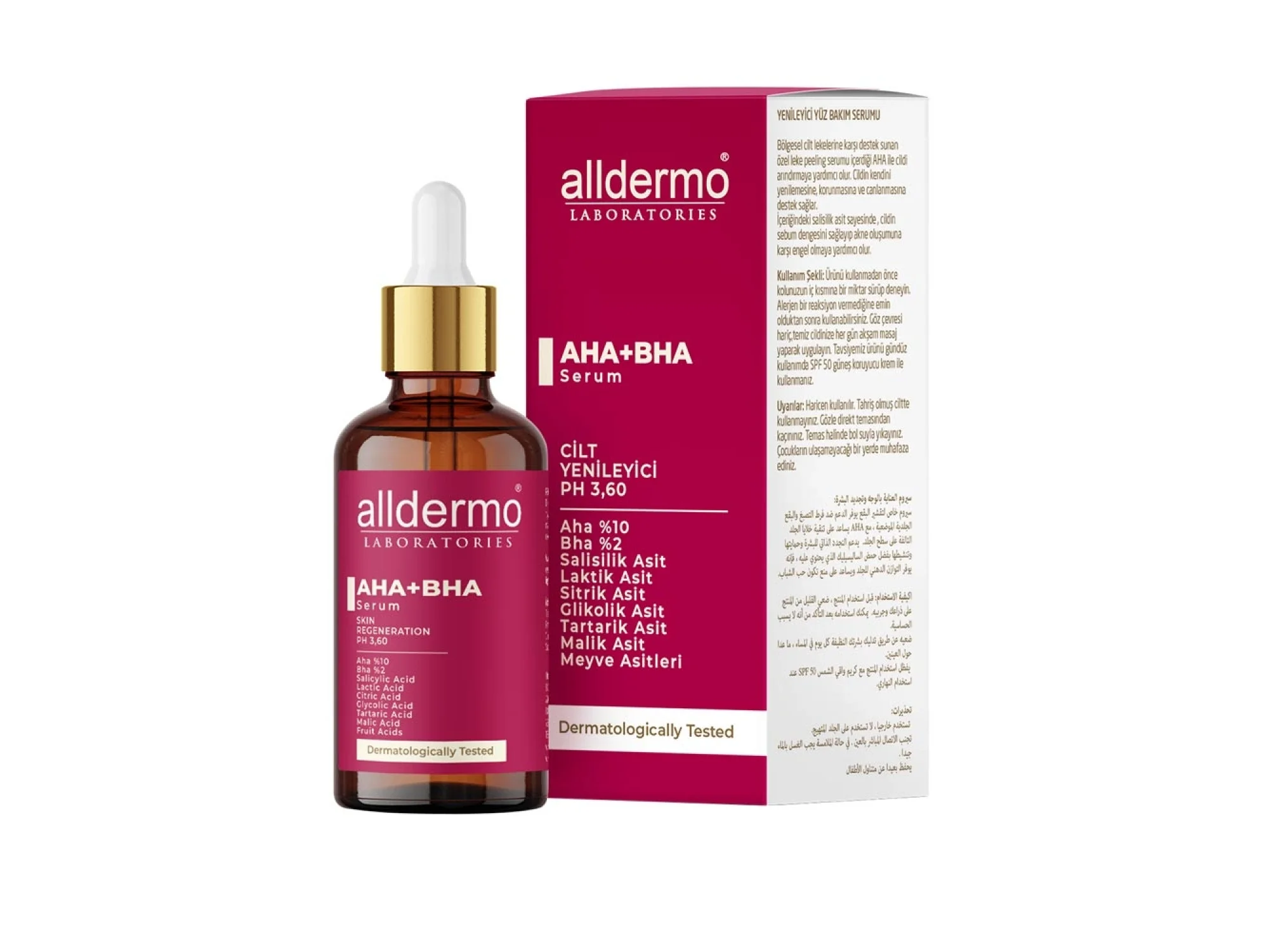 Aha Akne Serum Aldermo 30 ml