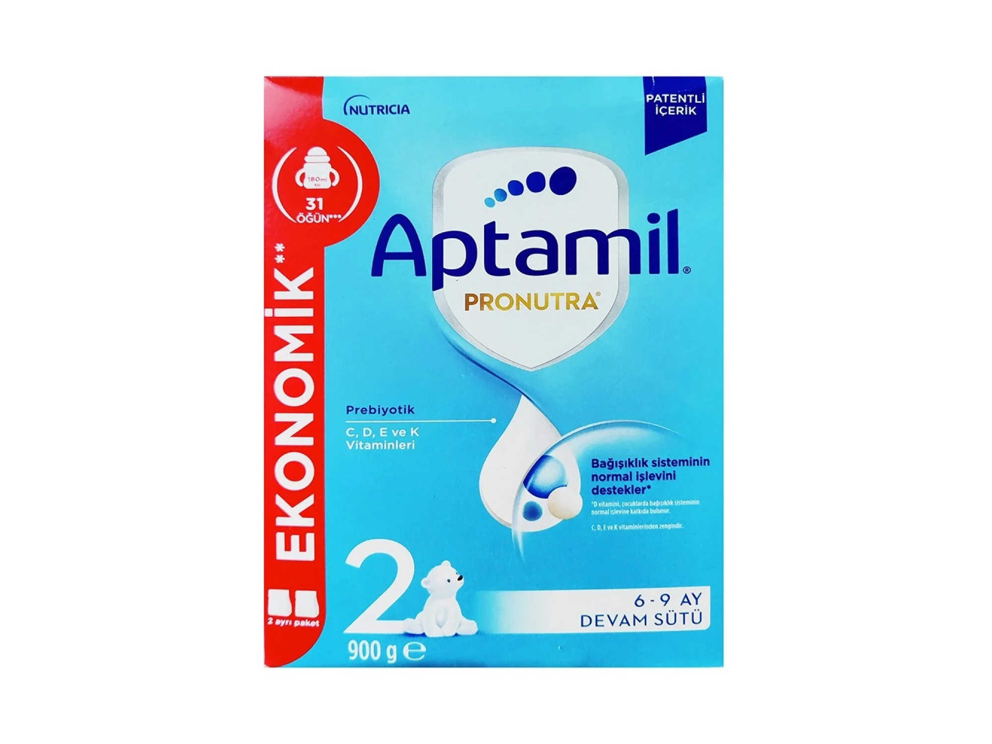Aptamil Pronutra 2 Devam Sütü 900 gr