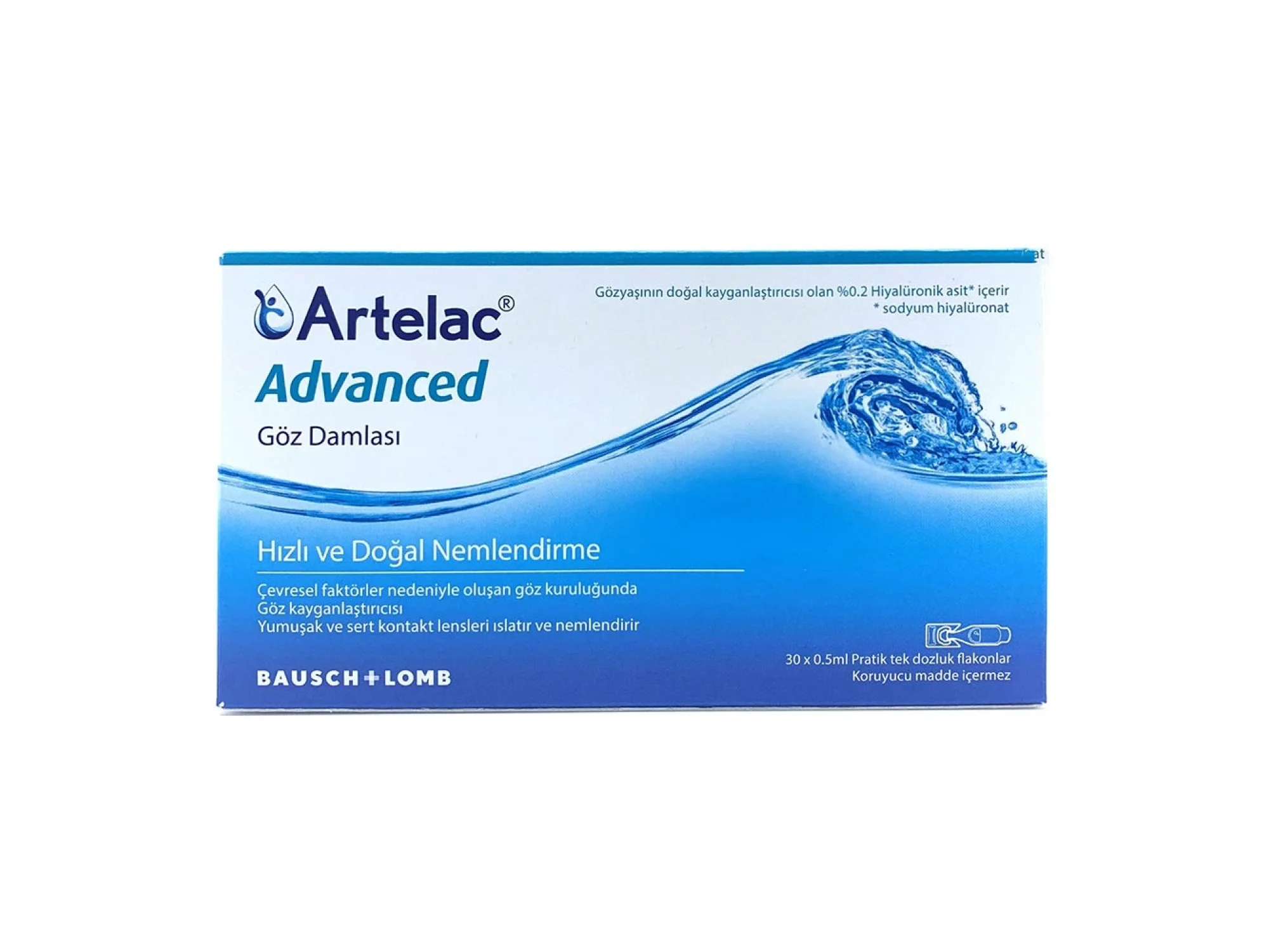Artelac Advanced Göz Damlası 30 x 0,5 ml