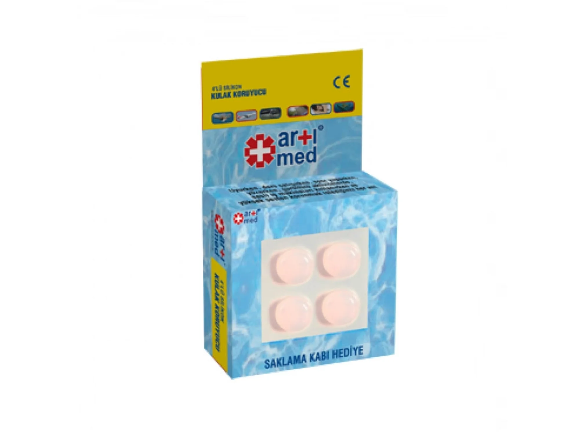 Artımed Dörtlü Silikon Kulak Koruyucu