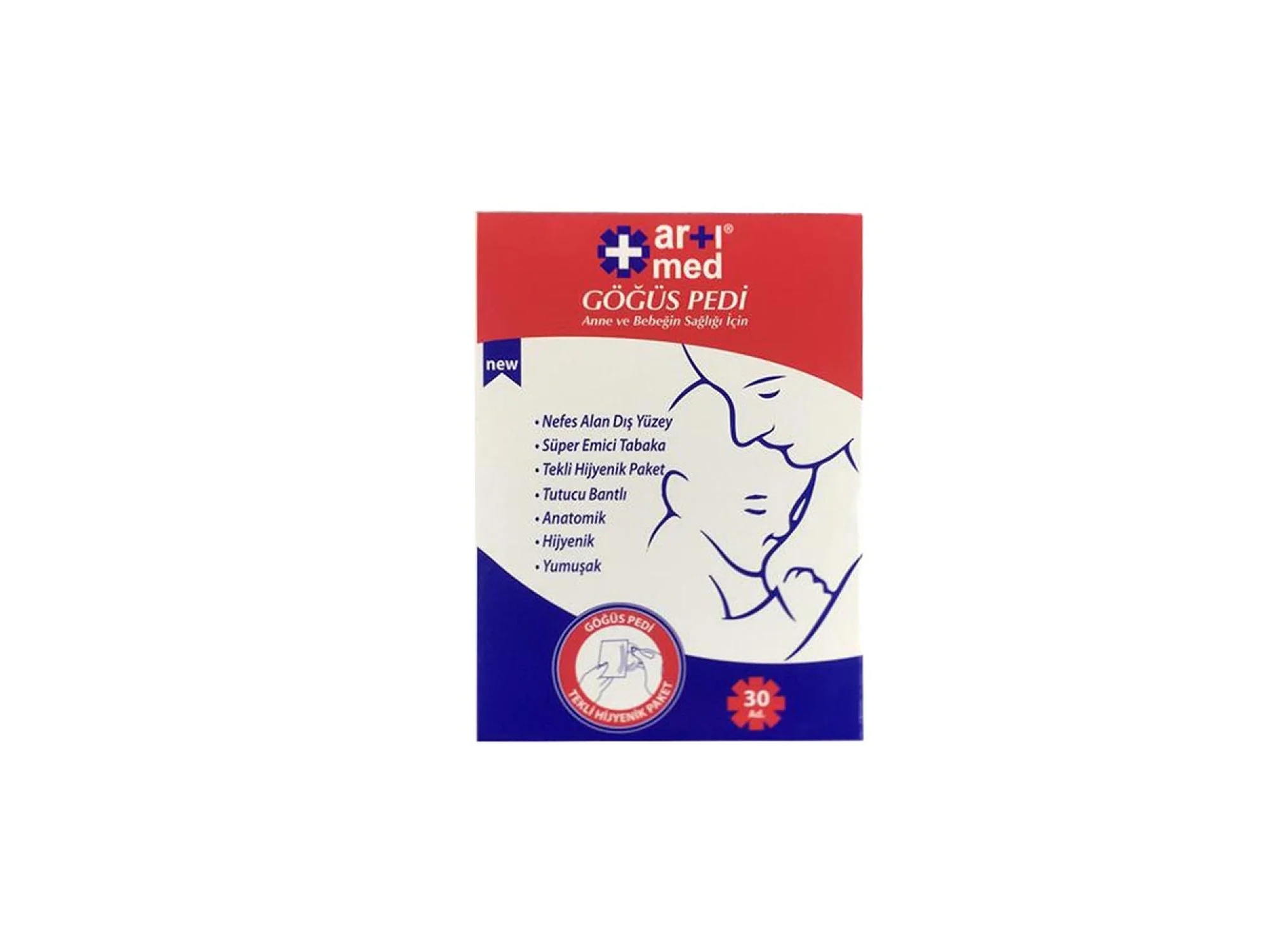 Artımed Göğüs Pedi 30lu