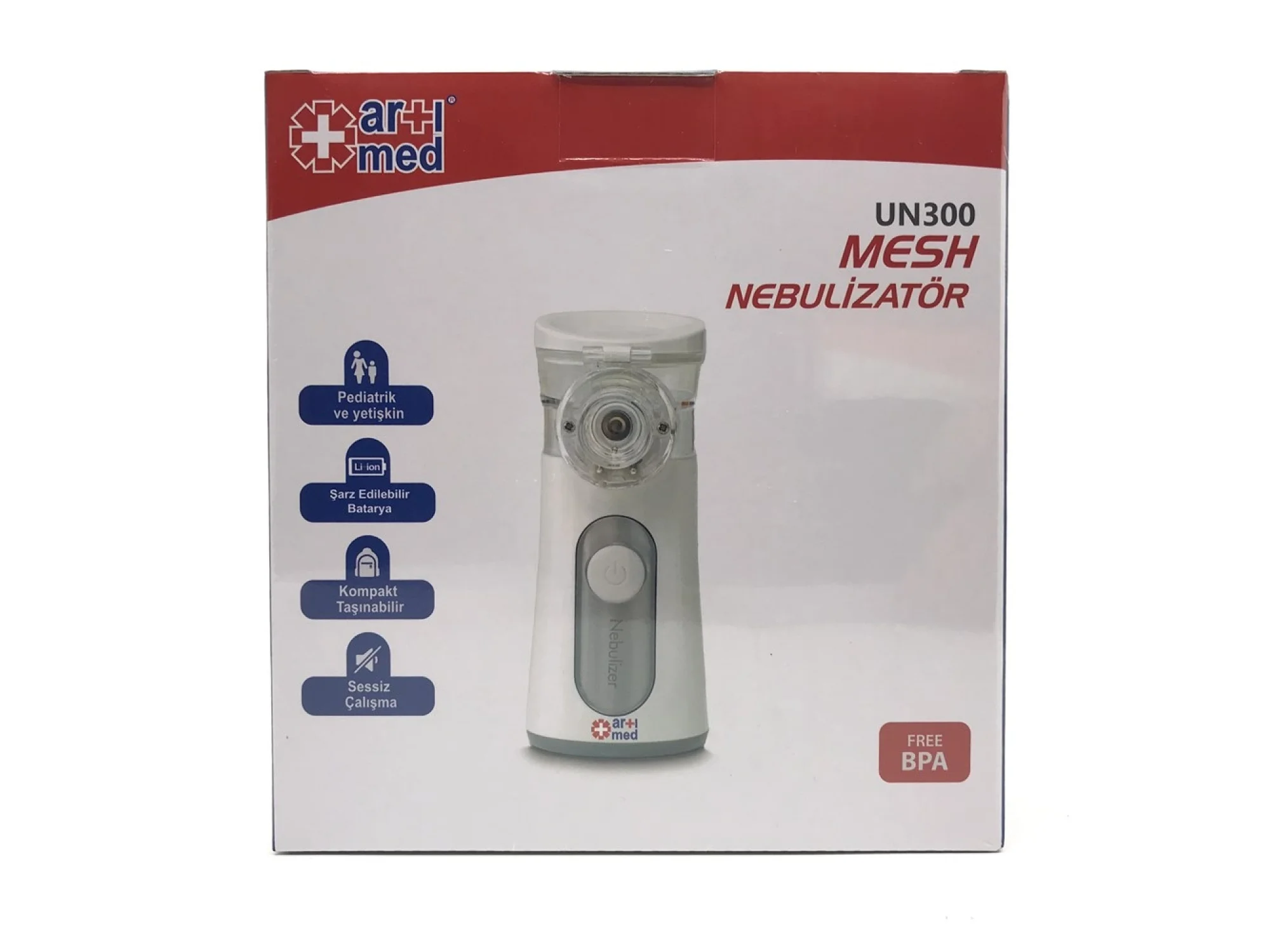 Artımed Mesh Taşınabilir Nebulizatör UN 300