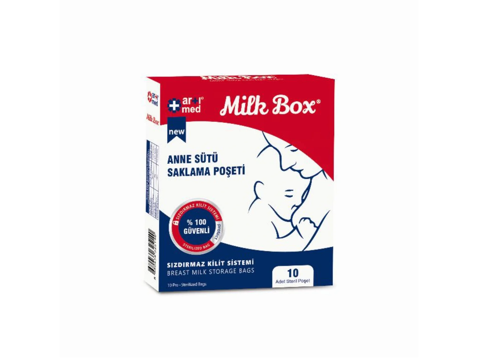 Artımed Süt Saklama Poşeti 10lu