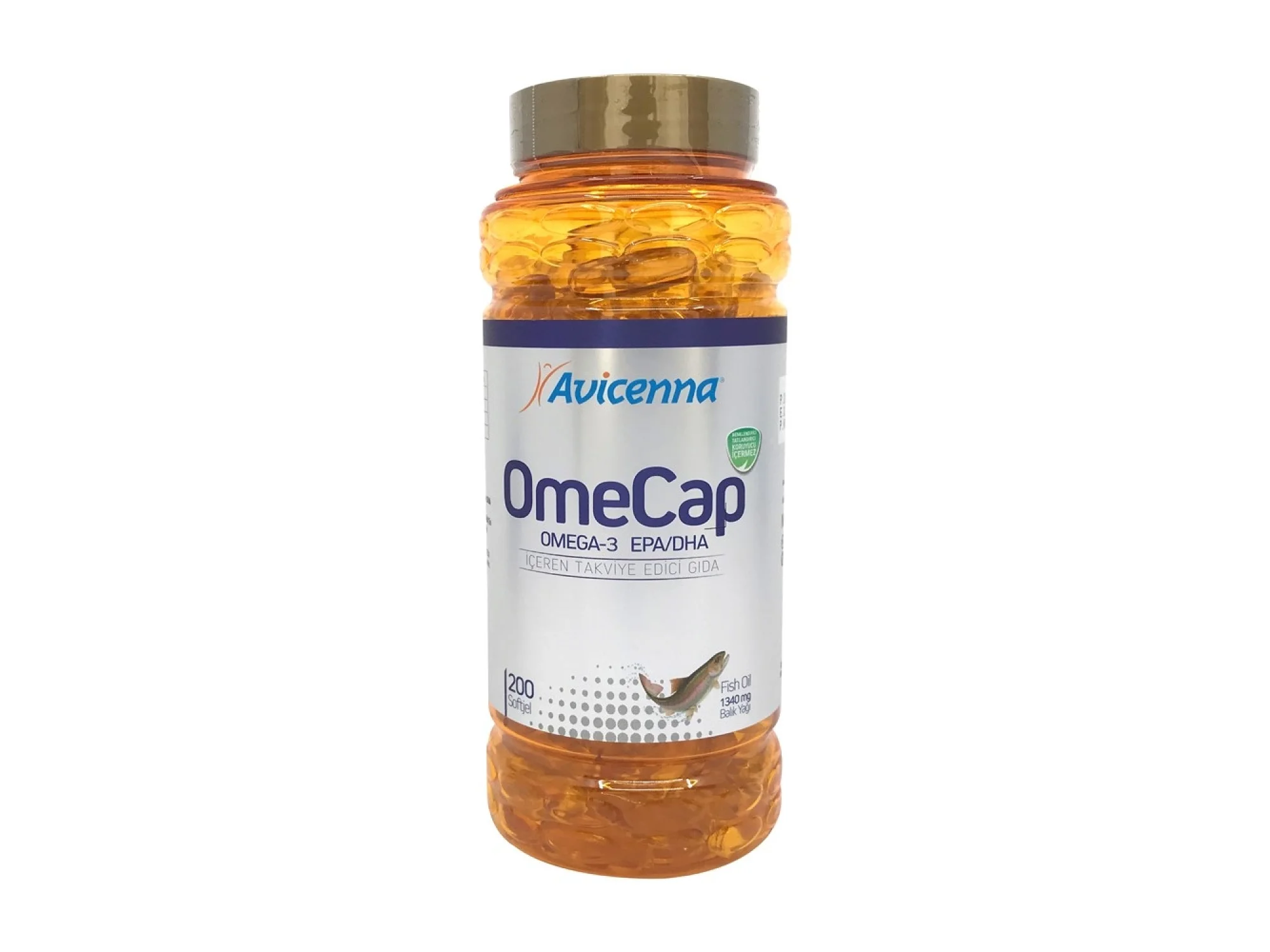 Avicenna Omecap Omega-3 200 Soft Jel