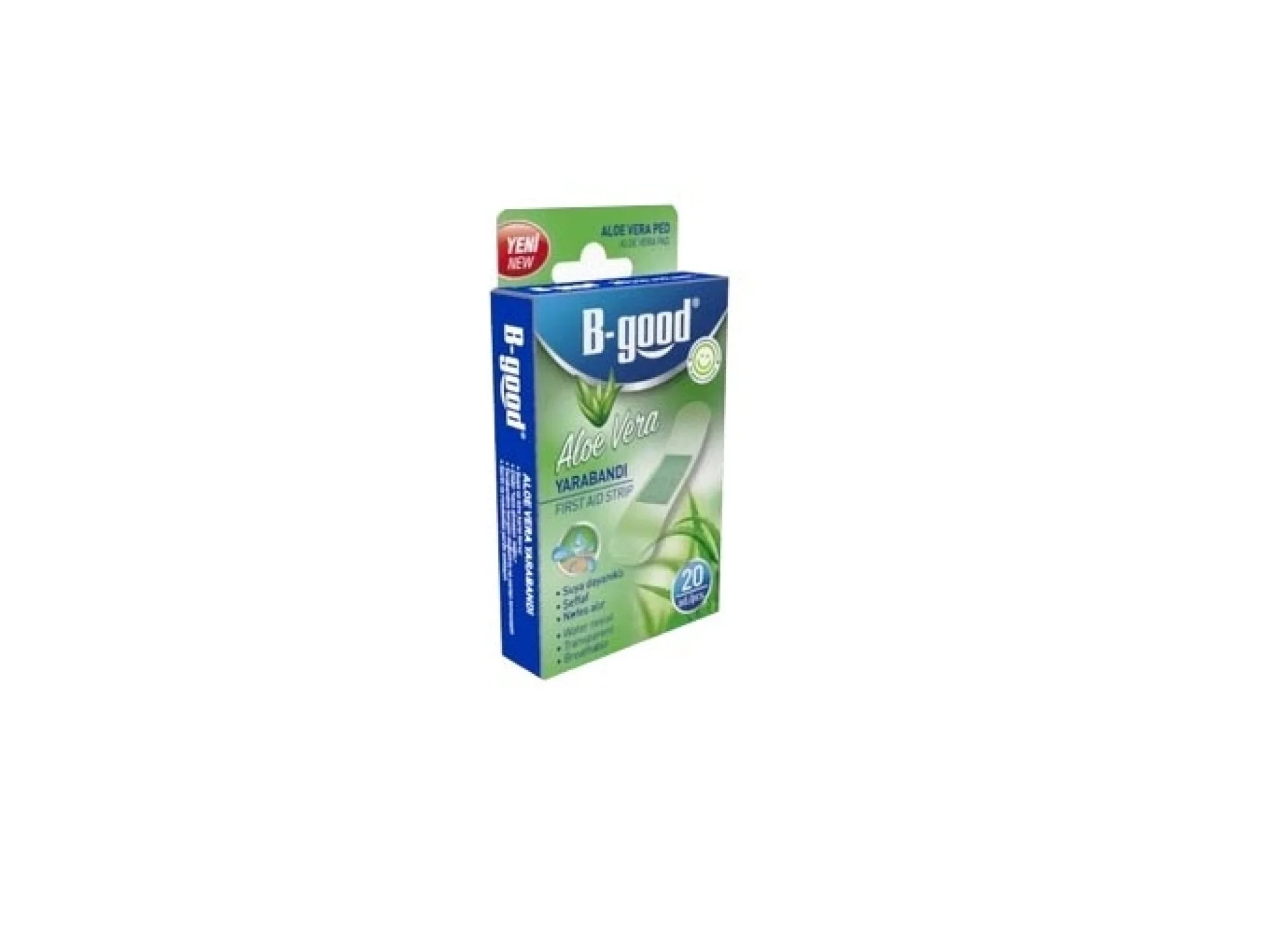 B-Good Aloe Vera Suya Dayanıklı Yara Bandı 20li
