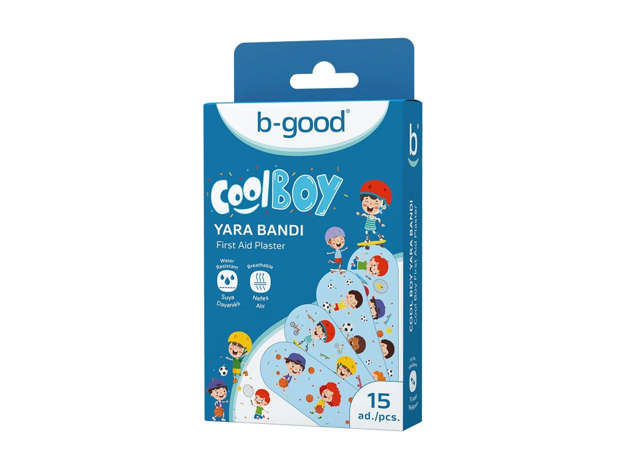 B-Good Cool Boy Çocuk Yara Bandı 15li