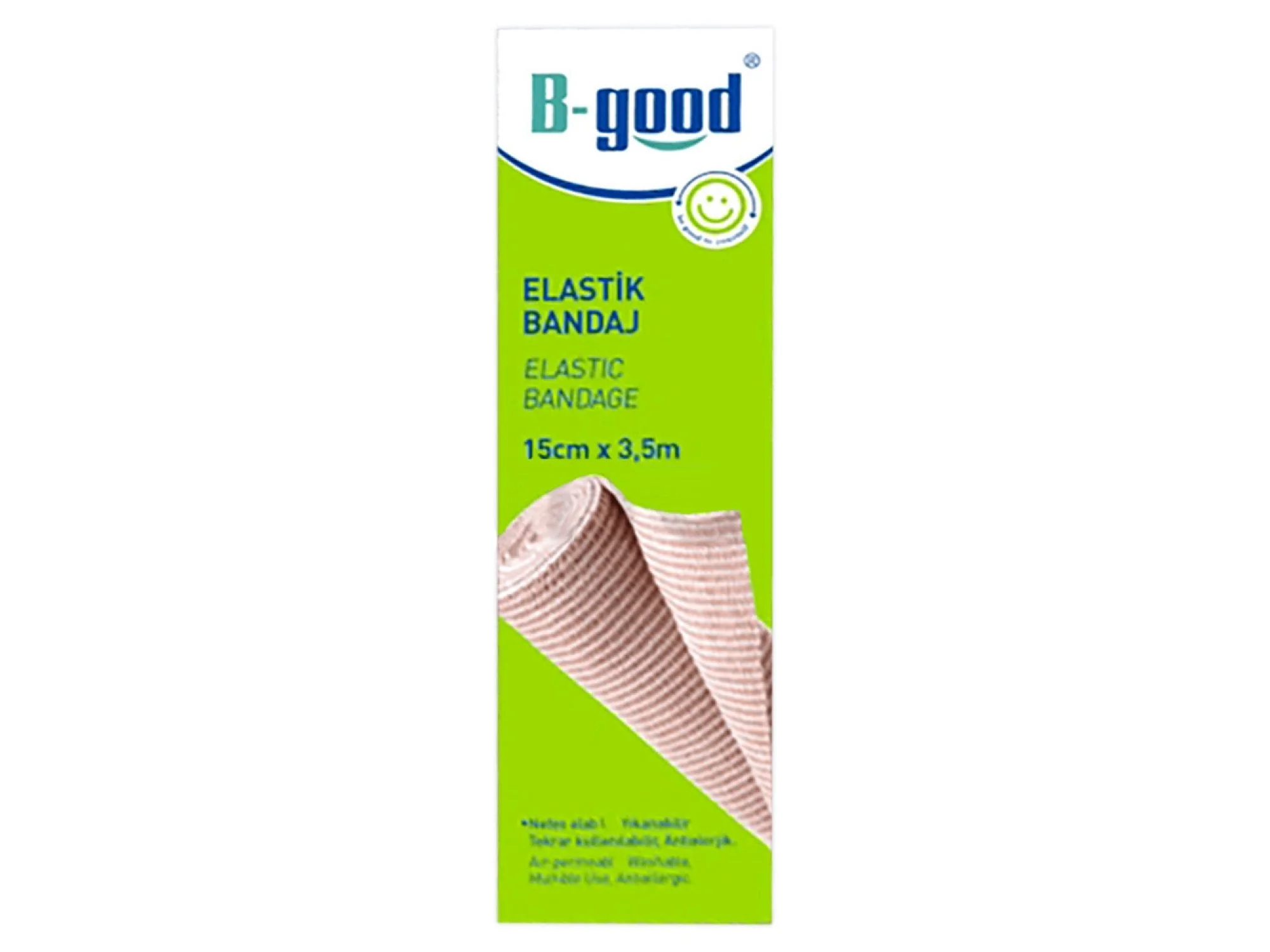 B-Good Elastik Bandaj 15cm x 3,5m