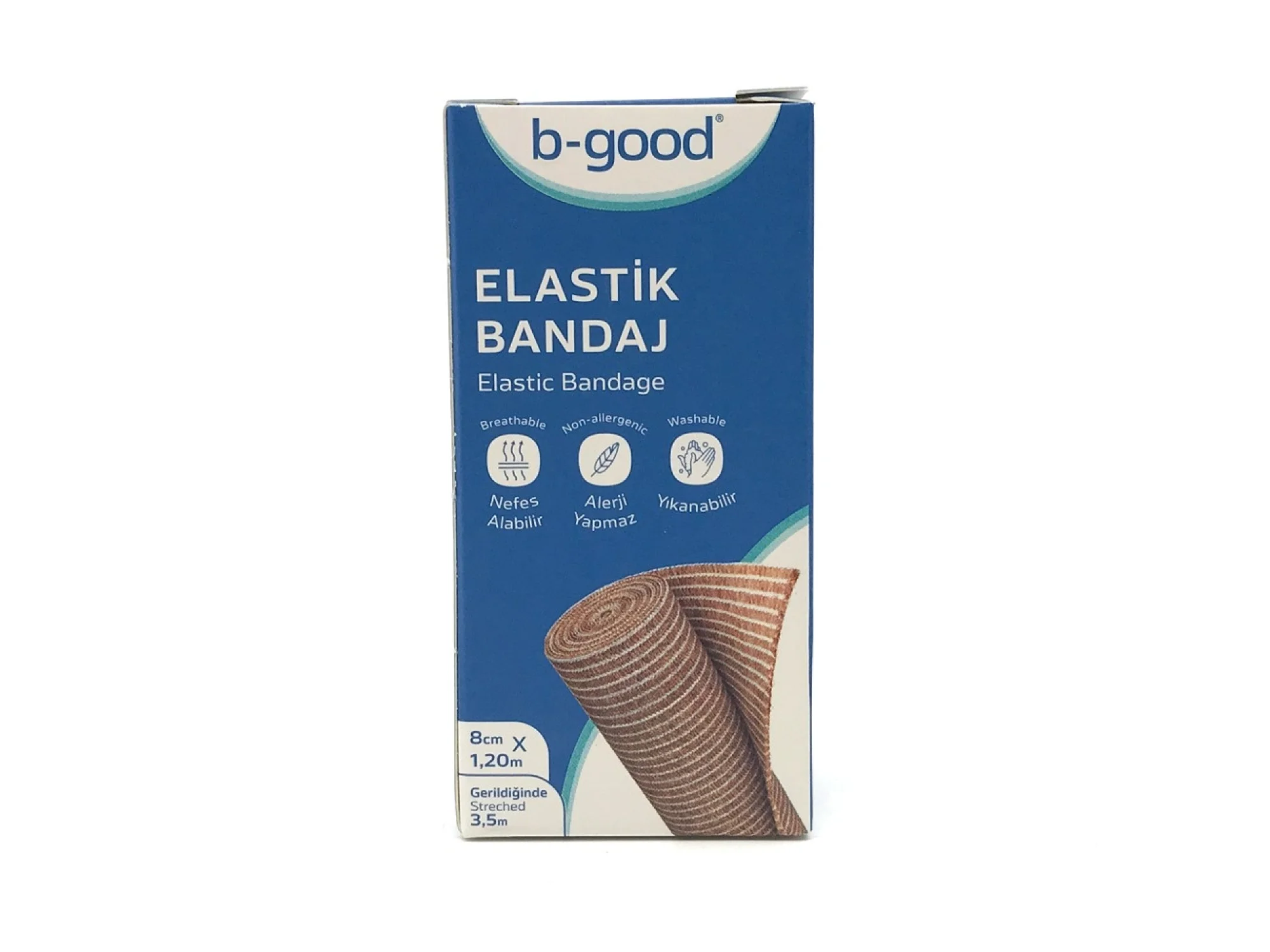 B-Good Elastik Bandaj 8cm x 3,5m