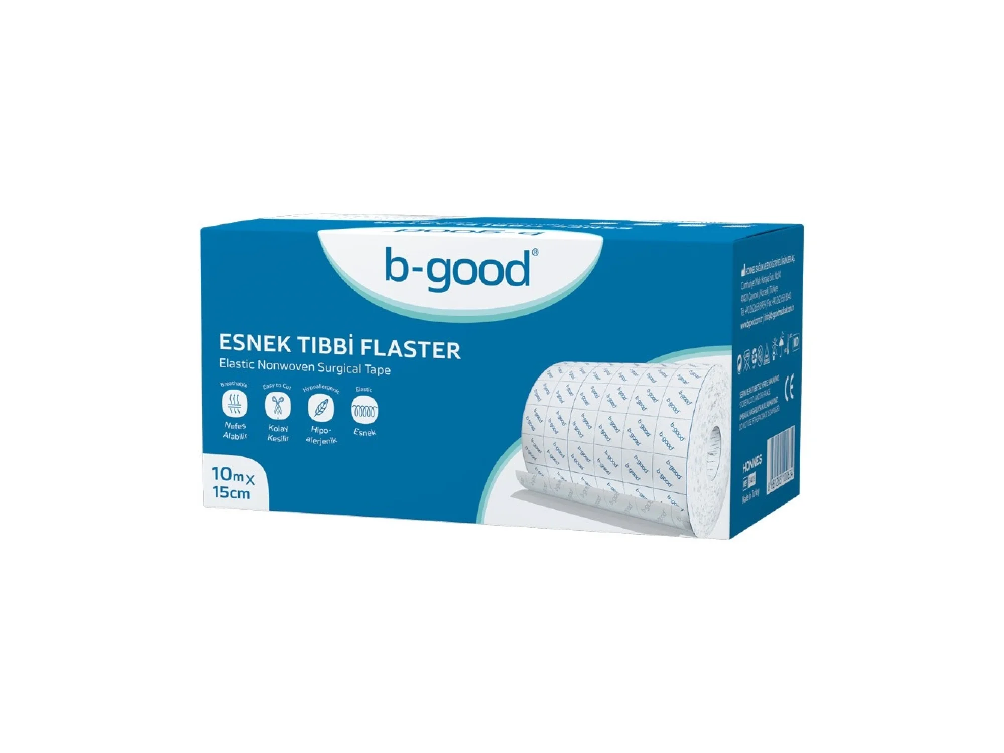 B-Good Esnek Tıbbi Flaster 10 m x 15 cm