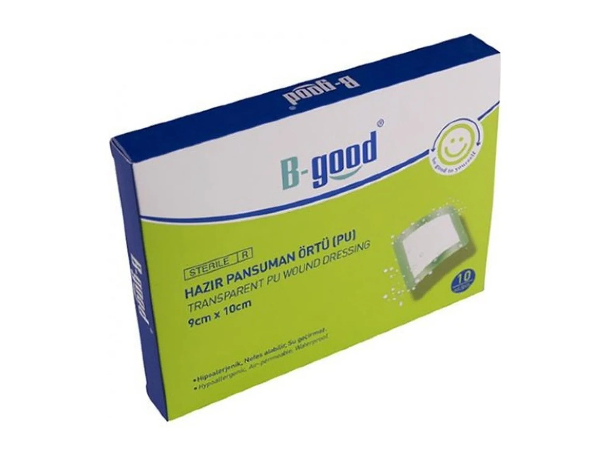 B-Good Hazır Pansuman Örtü 9cm x 10cm 10lu