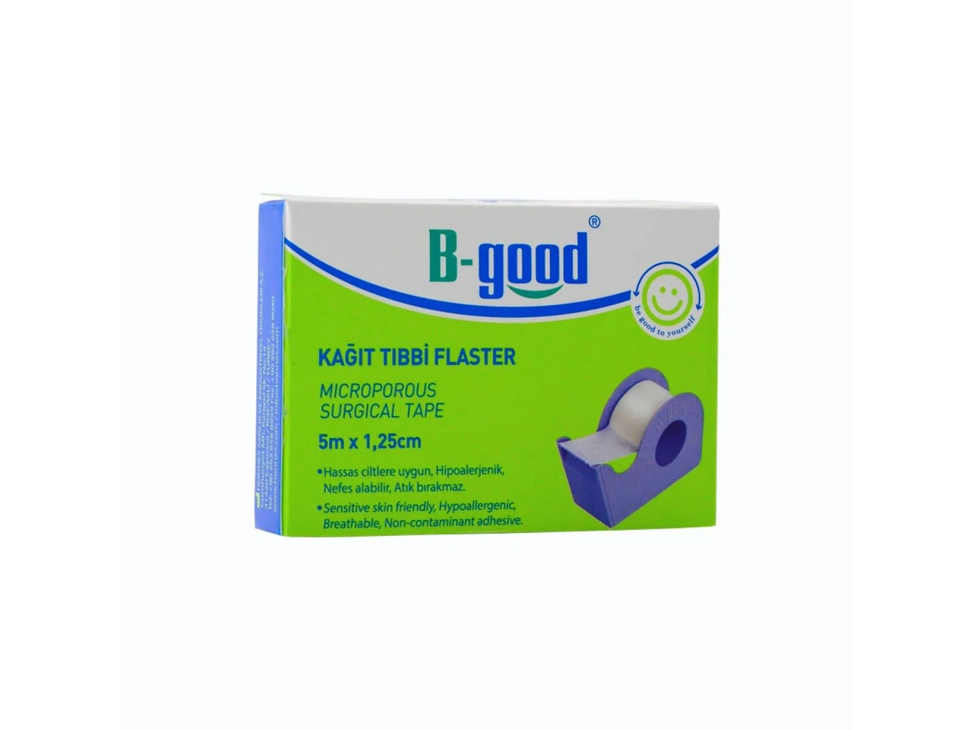 B-Good Kağıt Tıbbi Flaster 5m x 1,25cm