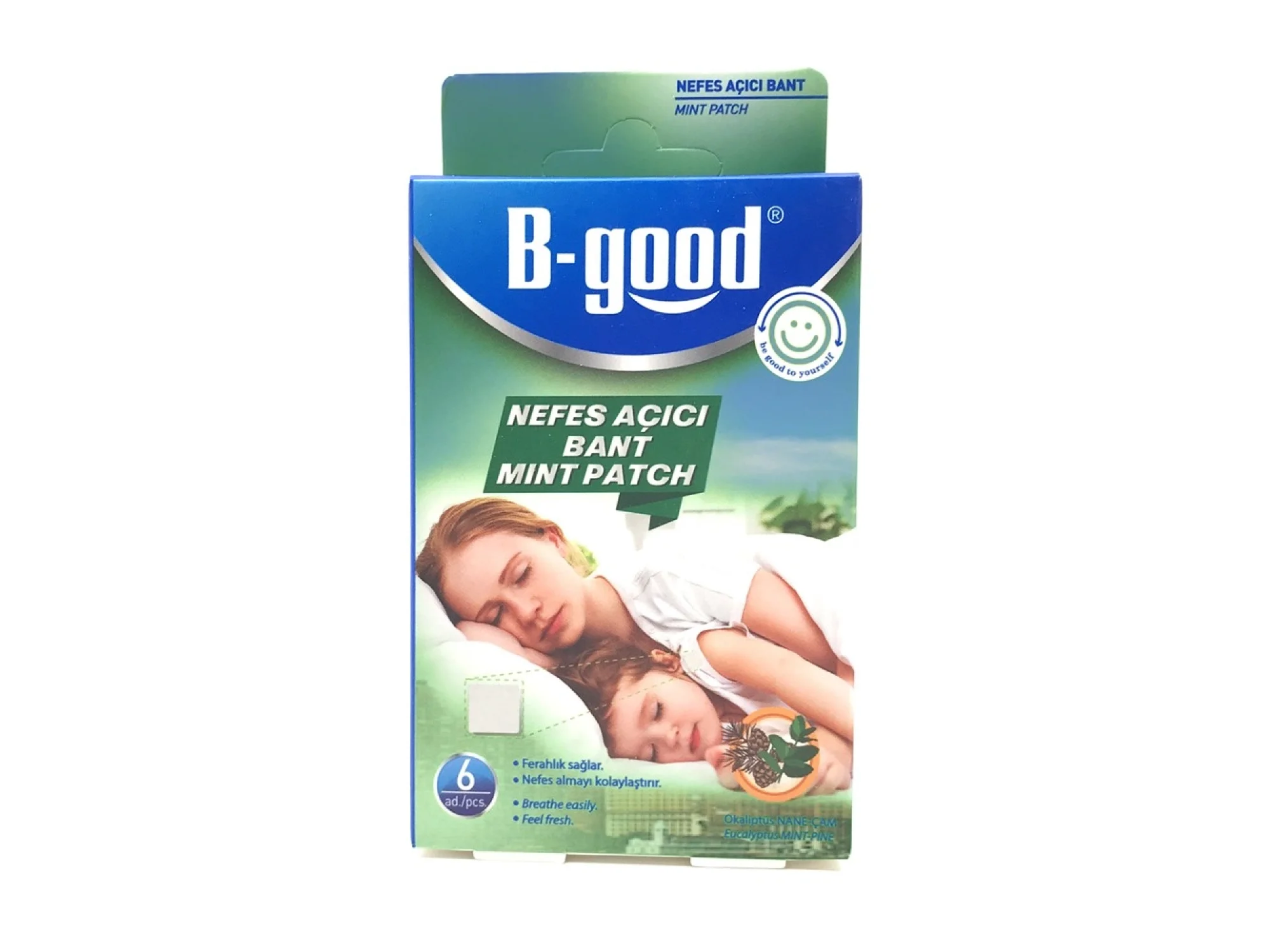 B-Good Nefes Açıcı Bant 6lı