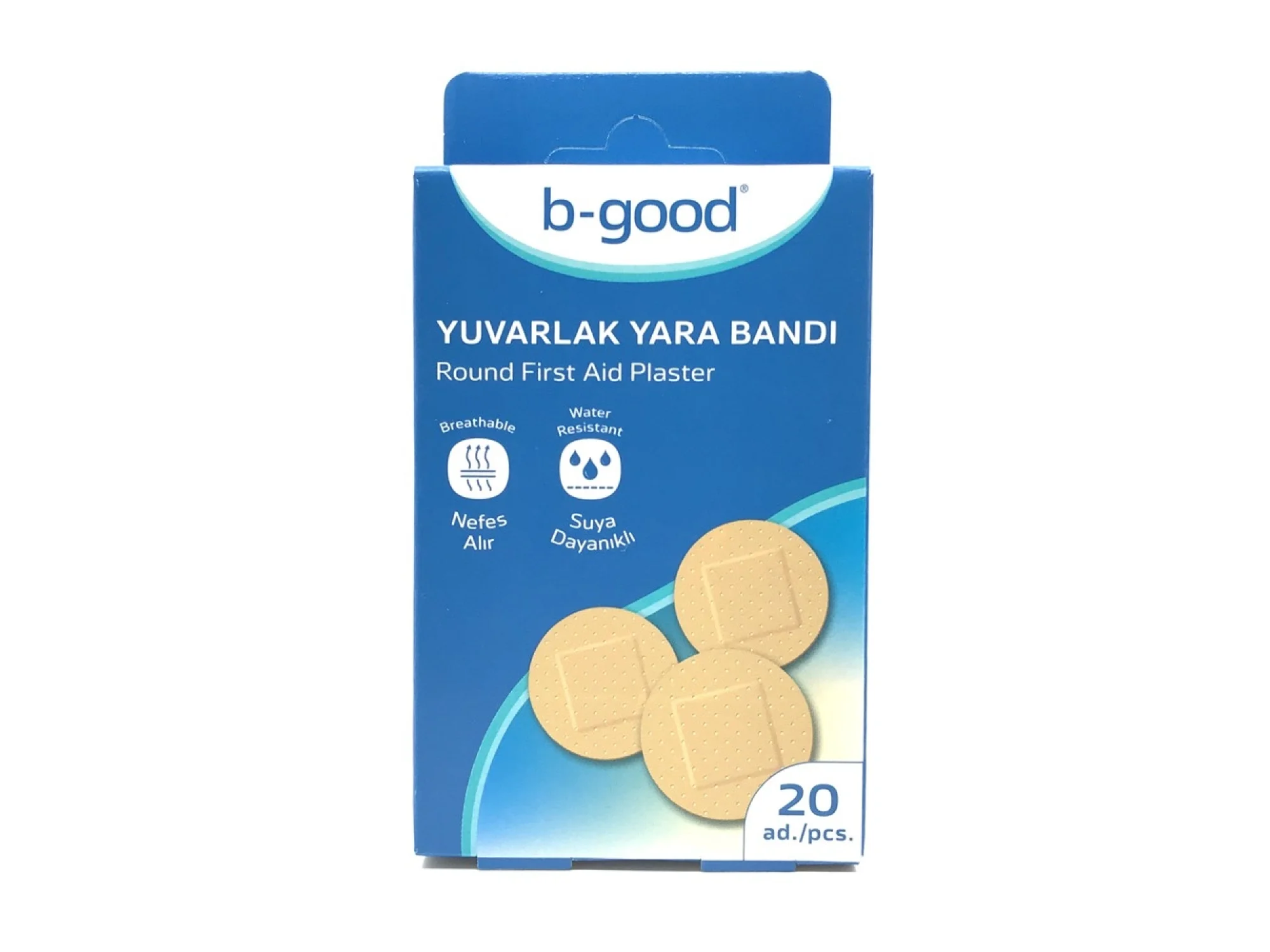 B-Good Yuvarlak Yara Bandı 20li