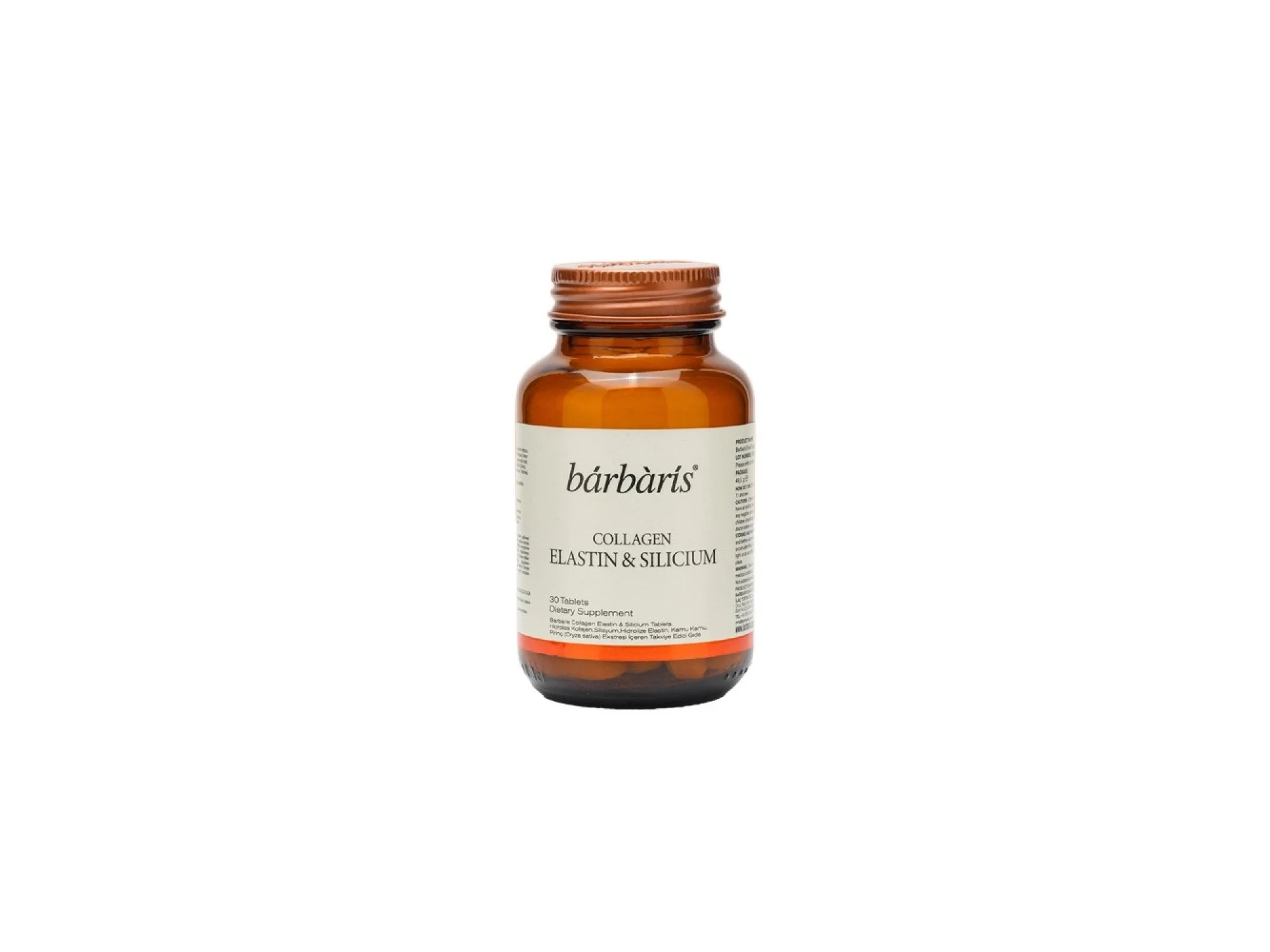 Barbaris Collagen Elastin Silicium 30 Tablet