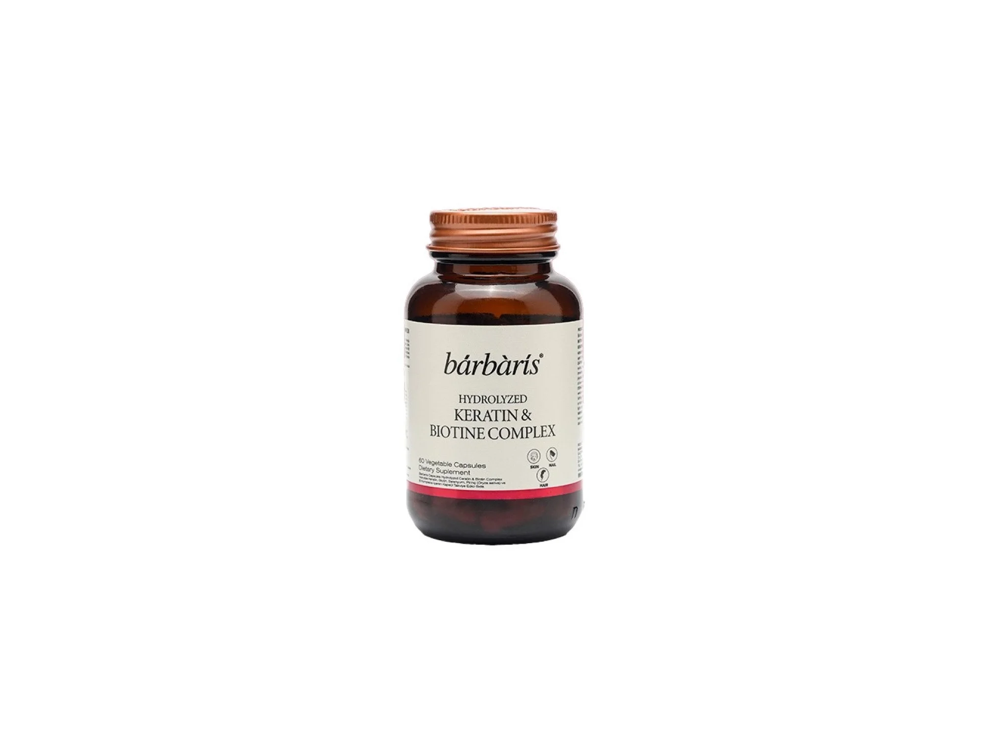 Barbaris Keratin Biotine Complex 60 Kapsül
