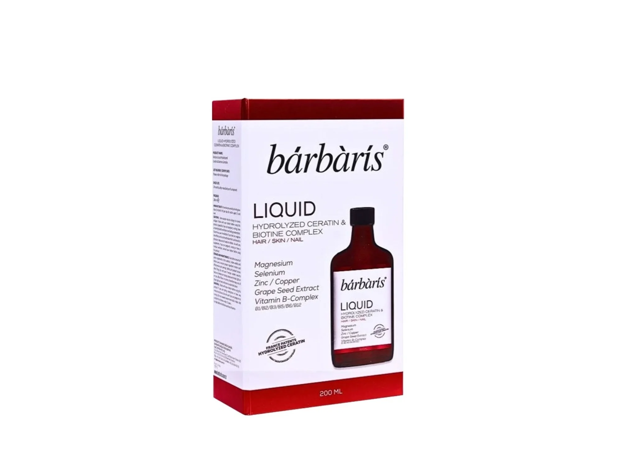 Barbaris Keratin ve Biotin Komplex 200 ml