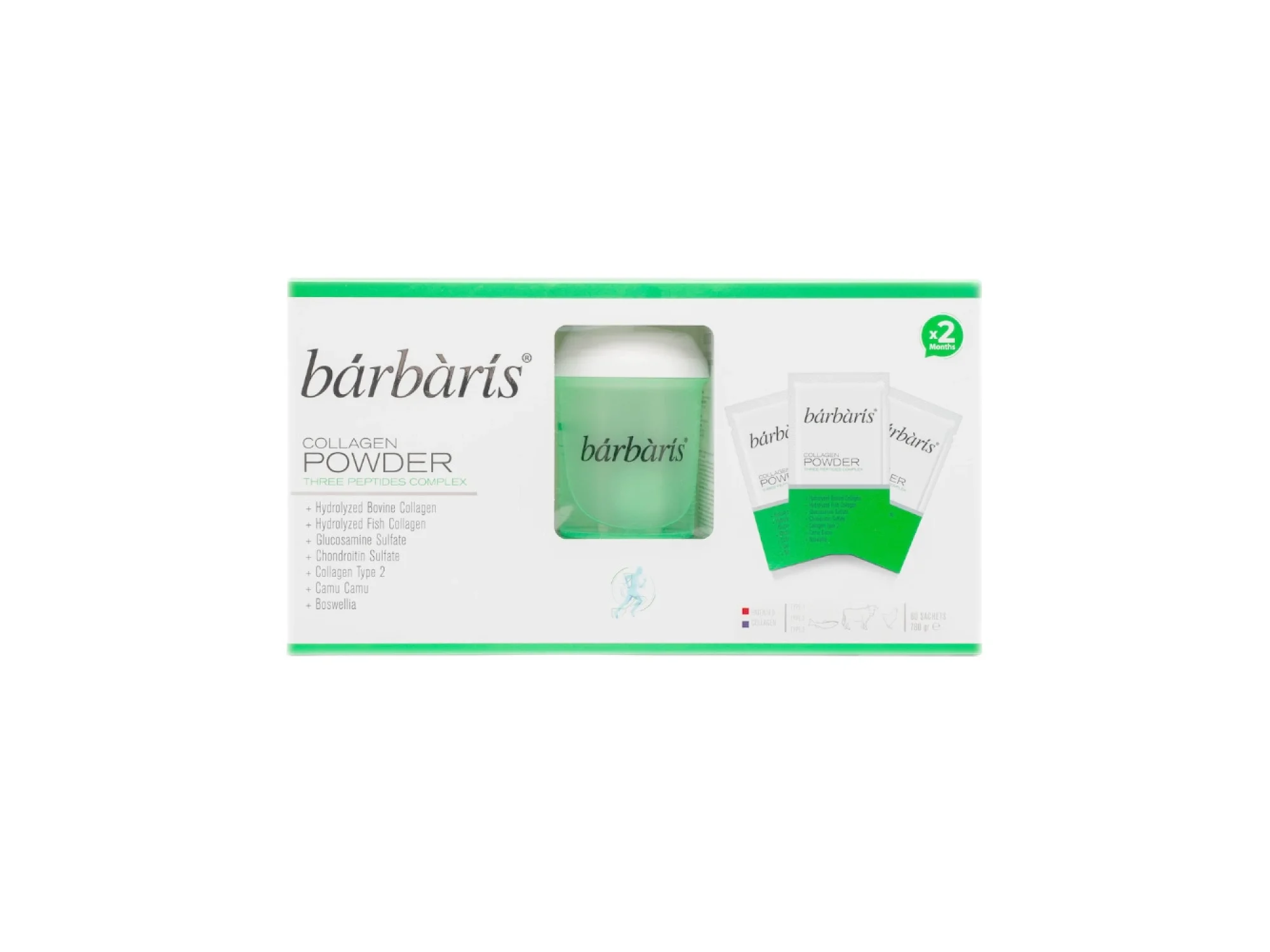 Barbaris Kolajen Powderthree Peptides Complex 60 Şase-2PAKET