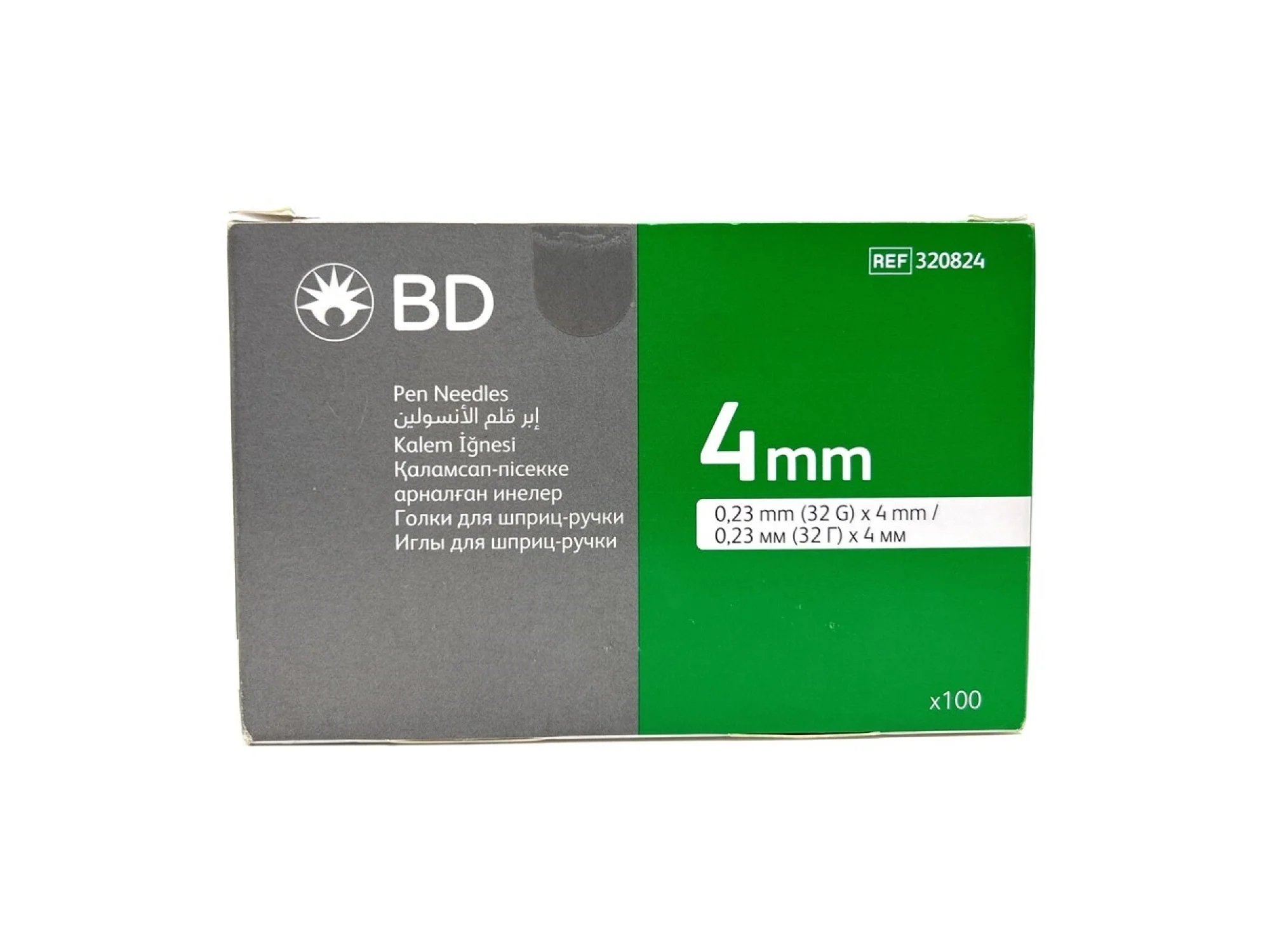 BD Kalem İğnesi 32g 0,23 mm x 4 mm 100lü