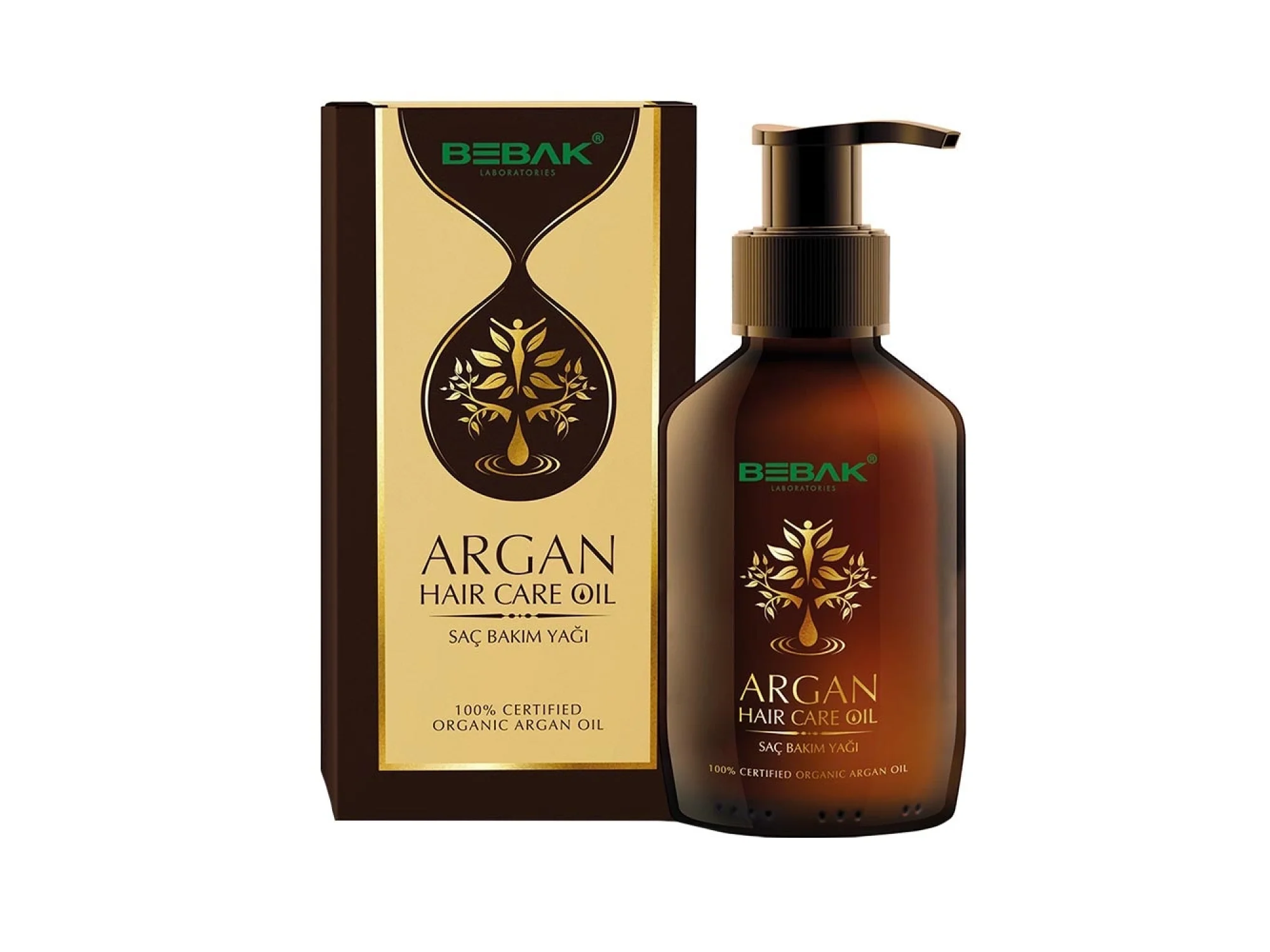 Bebak Argan Saç Bakım Yağı 100 ml