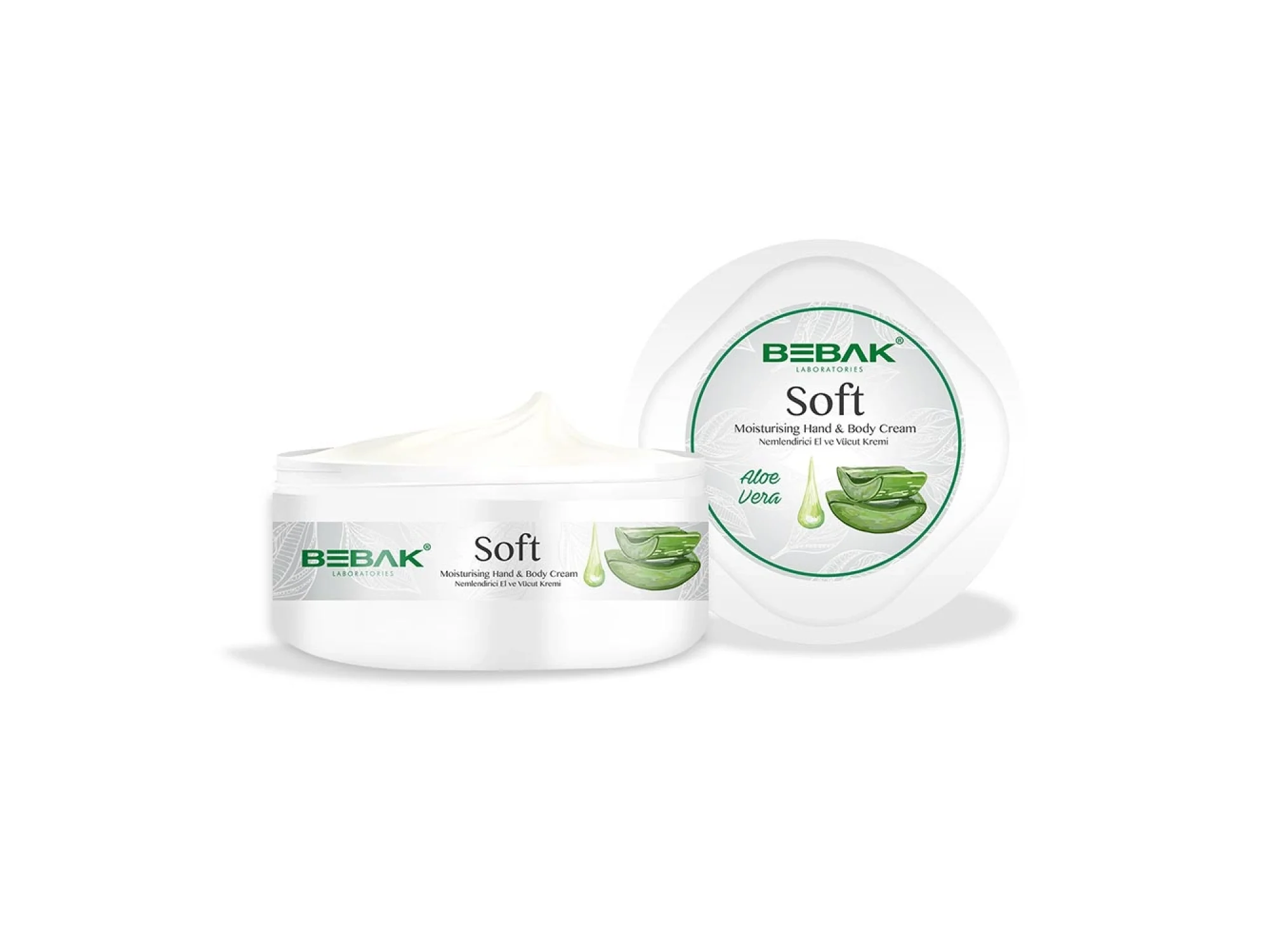 Bebak Soft Aloe Vera Kavanoz 300 ml