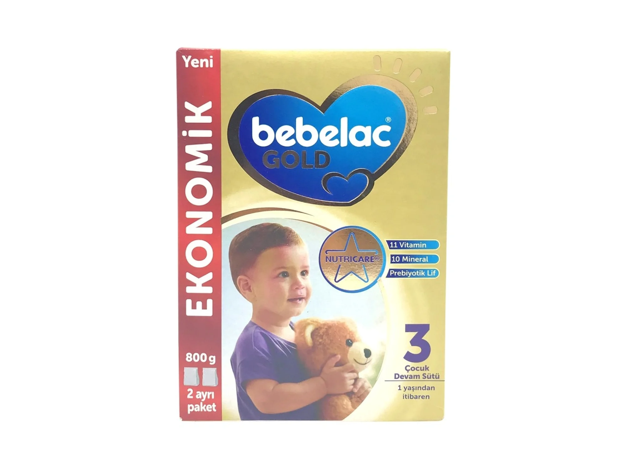 Bebelac Gold 3 Devam Sütü 800 gr
