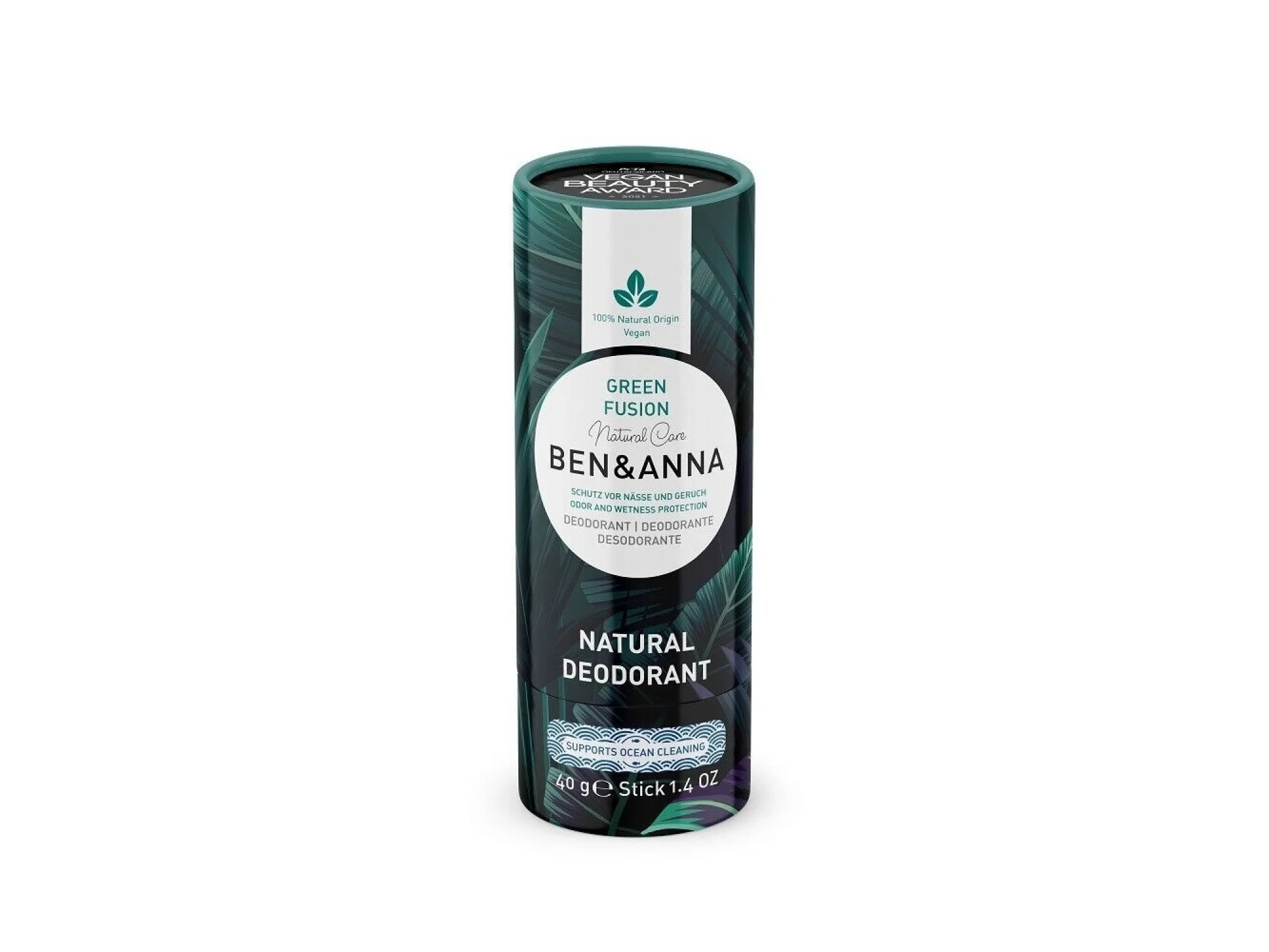 Ben  Anna Green Fusion Natural Deostick 40 gr