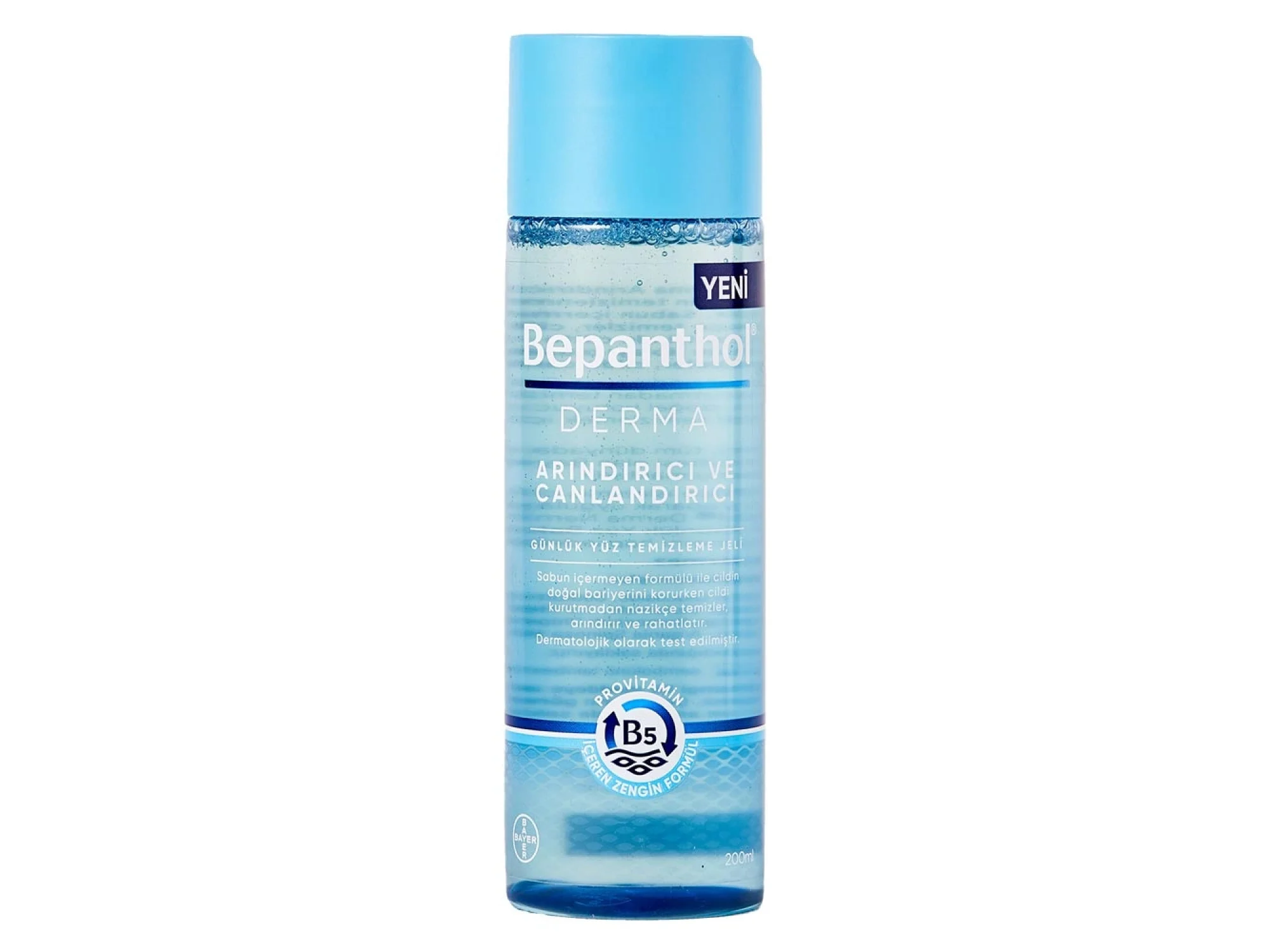Bepanthol Derma Arındırıcı ve Canlandırıcı Günlük Yüz Temizleme Jeli 200 ml