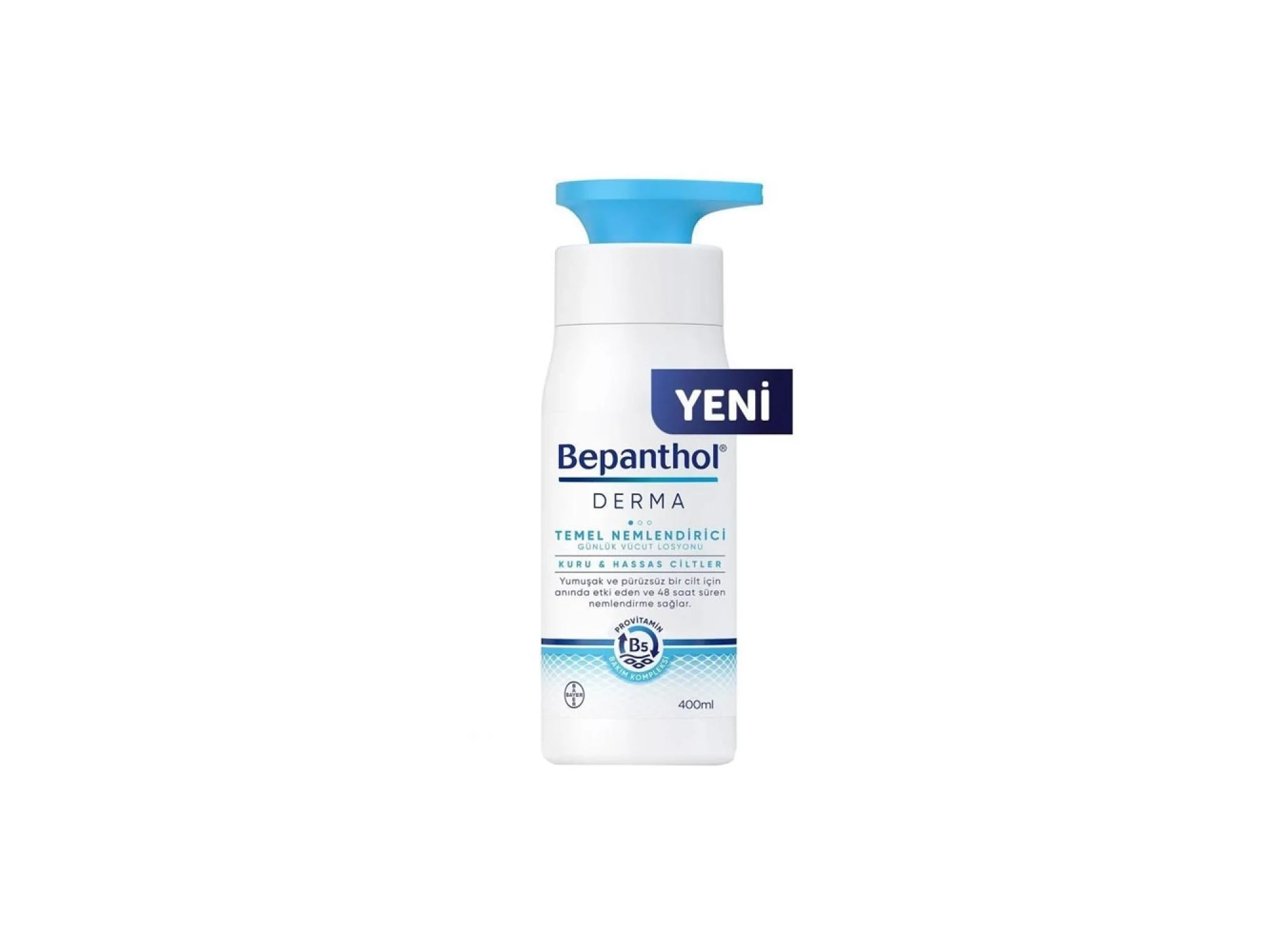 Bepanthol Derma Temel Nemlendirici Günlük Vücut Losyonu 400 ml